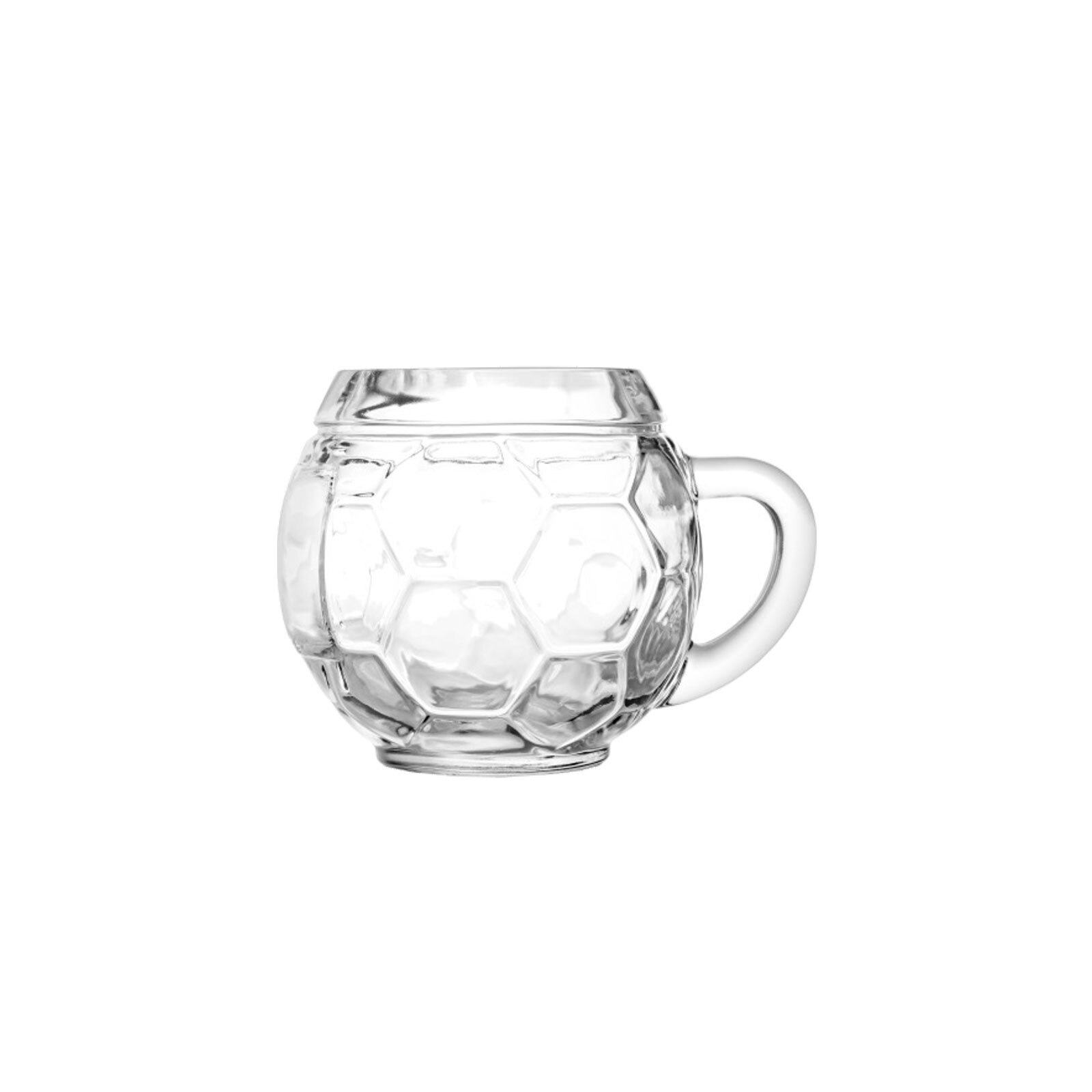 Stölzle Bierglas »Bierkrüge Fußball 400 ml 6er Set transparent«