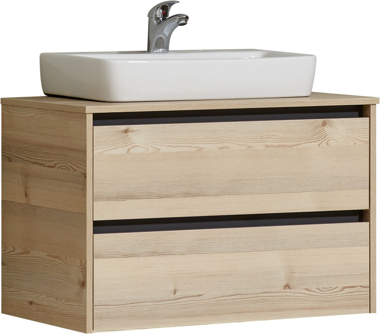 Saphir Badmöbel-Set "3- teilig mit Soft-Close Auszügen" 3 Stk. tlg.