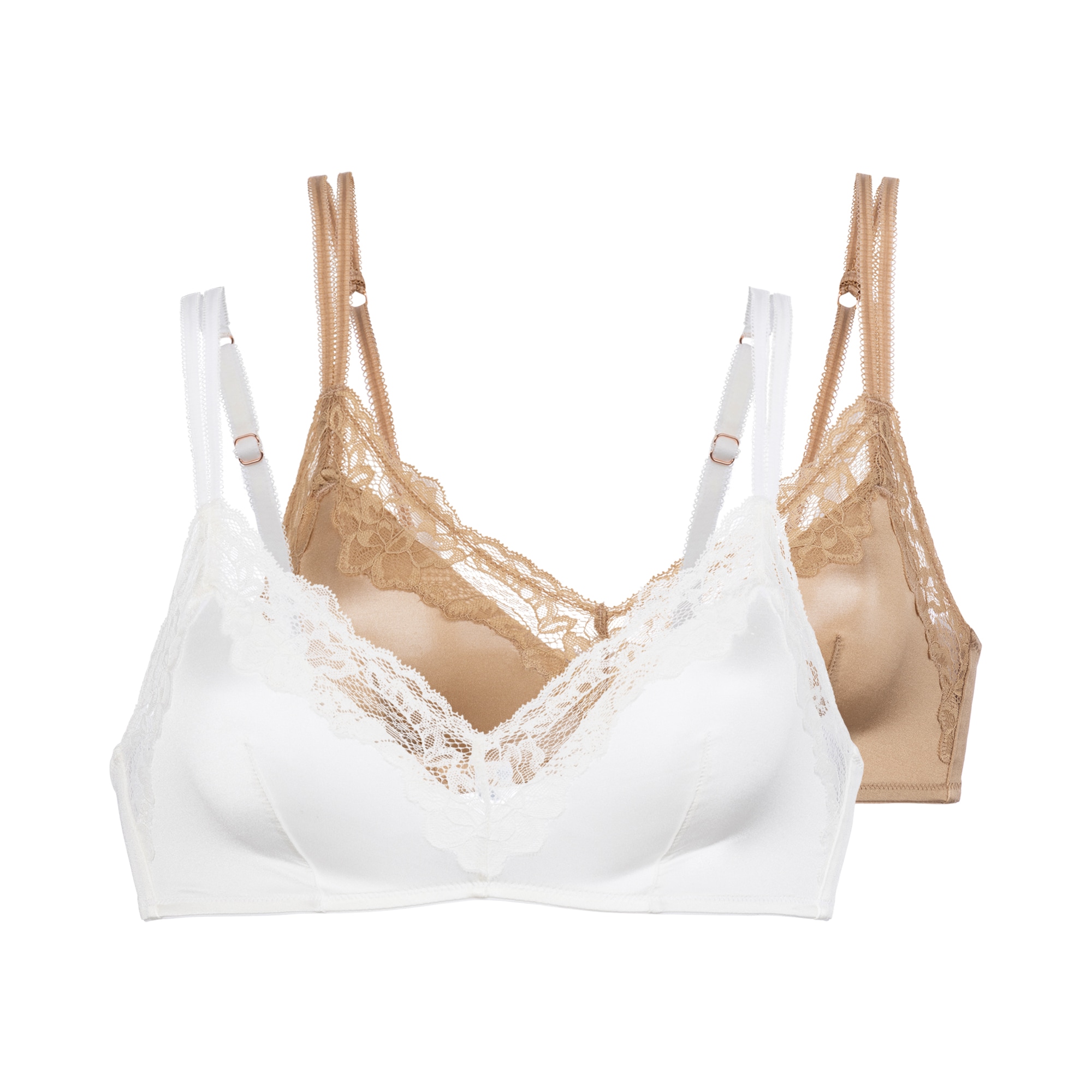 Dorina Bralette "Origins Shiny Micro" mit zarter Spitzenborte, glänzend, verstellbare Träger