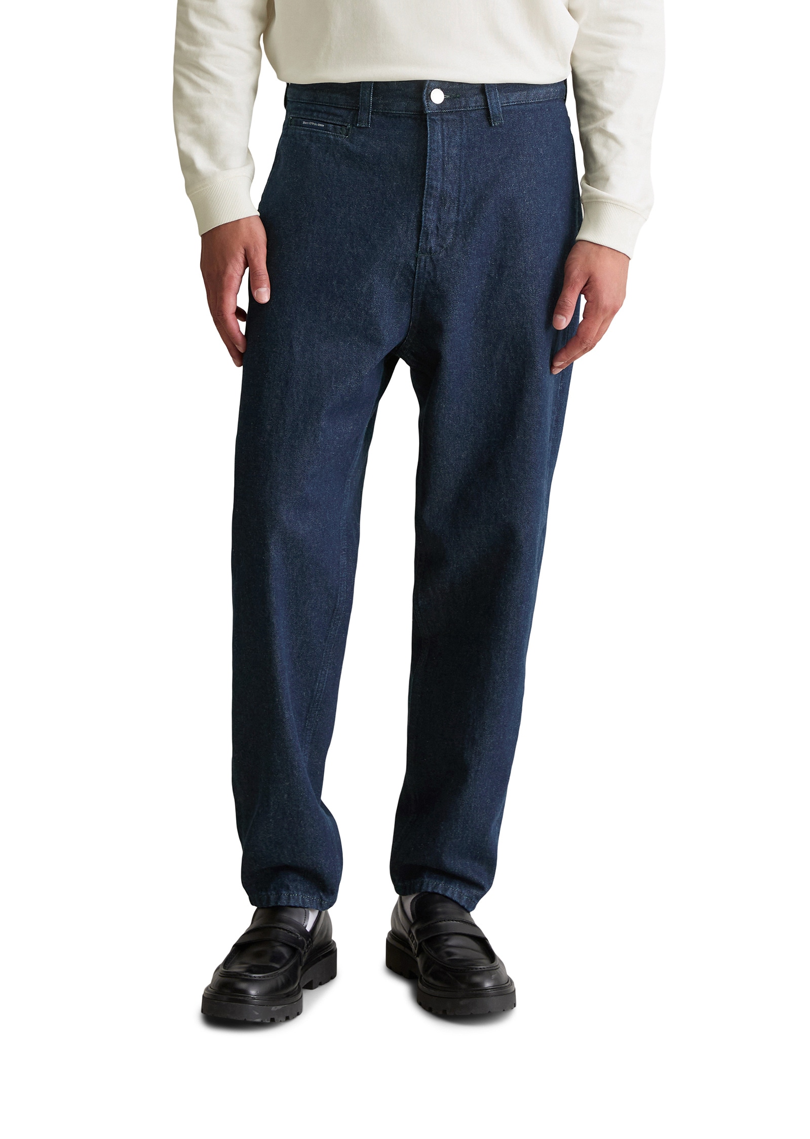 Marc OPolo DENIM Tapered-fit-Jeans "Model Isak relaxed cropped" günstig online kaufen