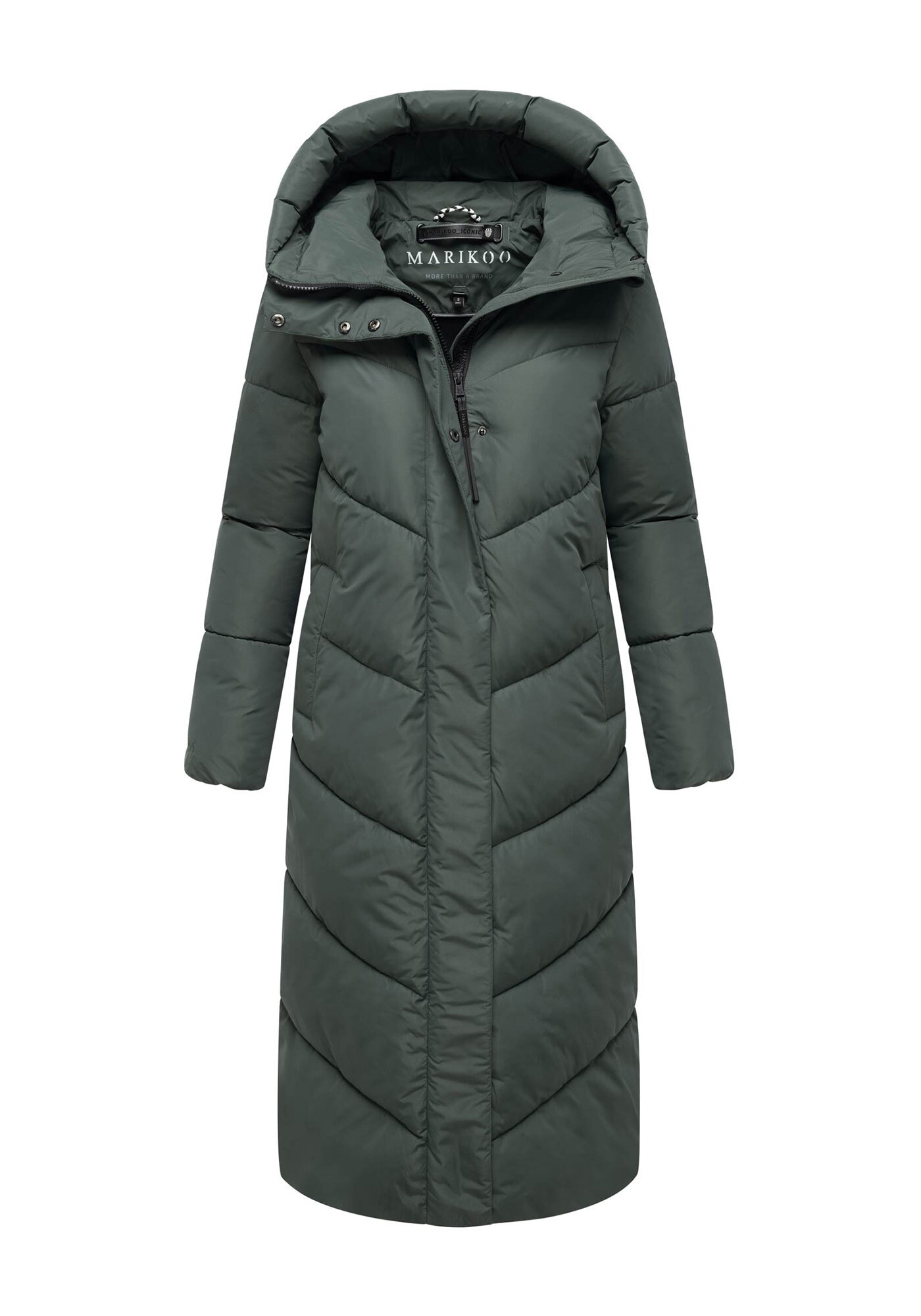 Marikoo Winterjacke »Ranja«, extra langer Damen Winter Steppmantel