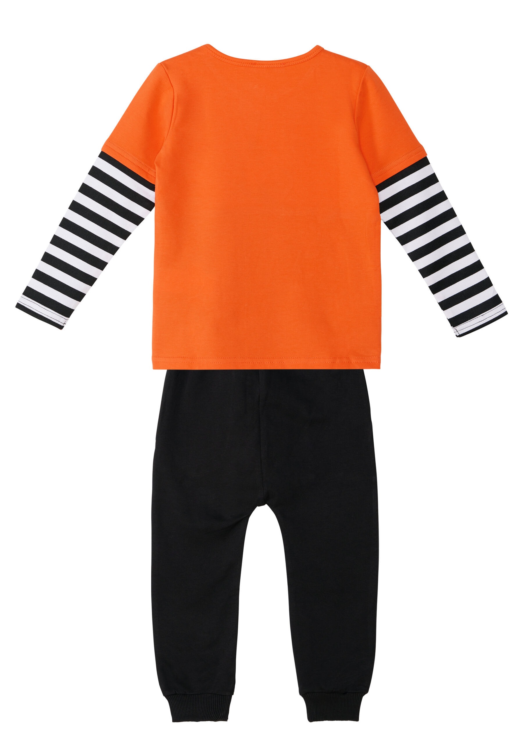 Thumbnail - Denokids Hausanzug "Monster Joe" 2 Stk. tlg., mit Monsterapplikation