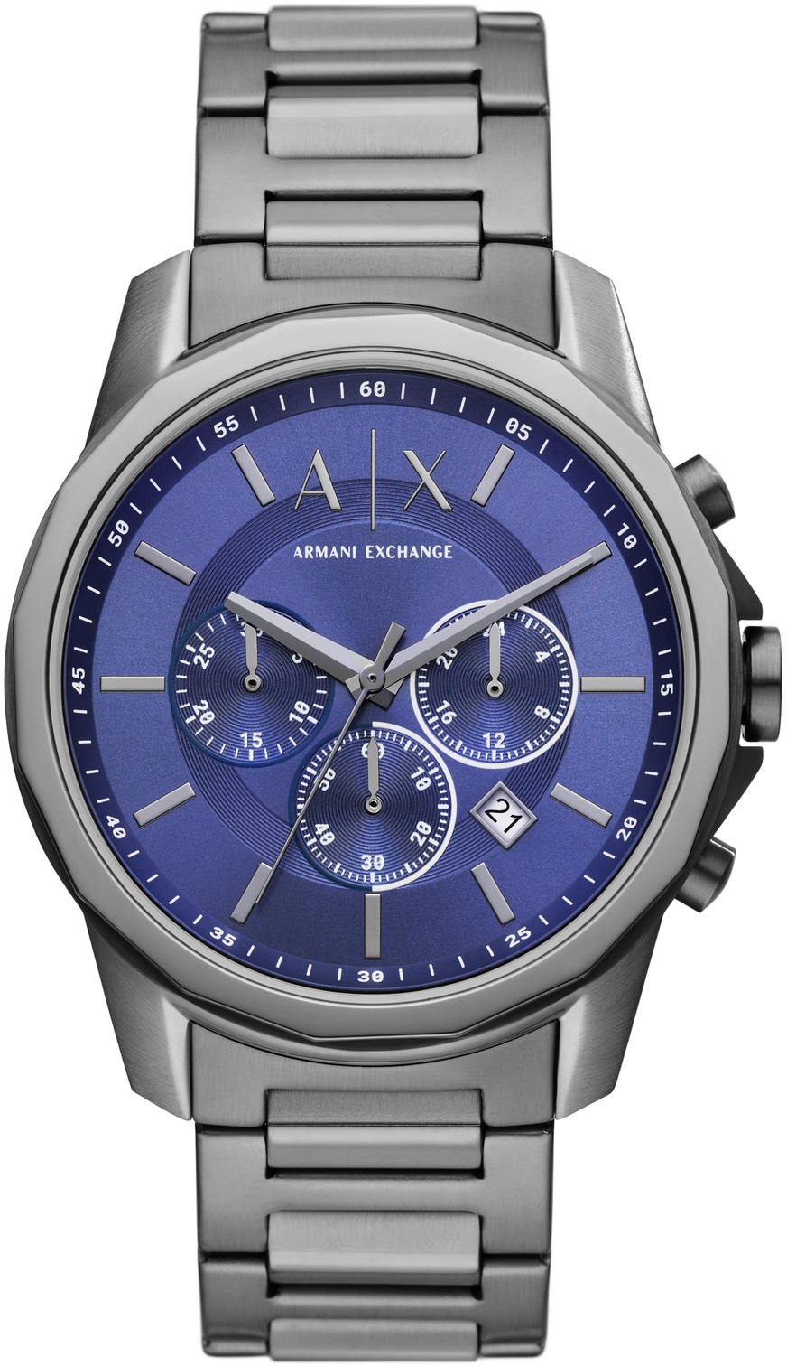 ARMANI EXCHANGE Chronograph »AX1731«, Quarzuhr, Armbanduhr, Herrenuhr, Stoppfunktion, 12/24-Std.-Anzeige