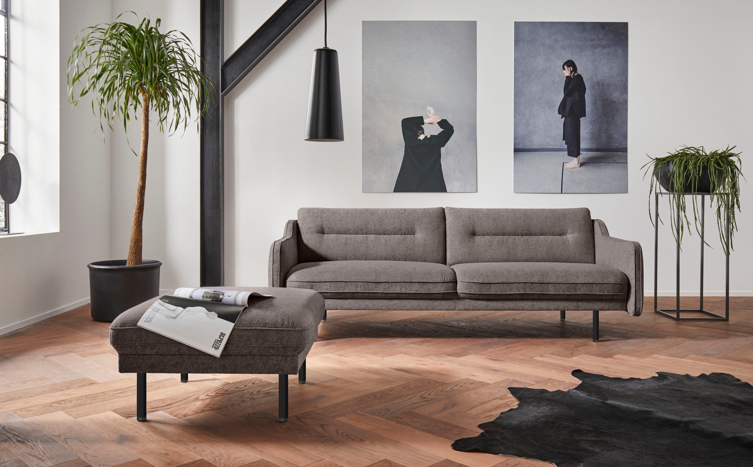 andas 2,5-Sitzer »Nordfyn«, edles Design in 3 Bezugsqualitäten, Design by Morten Georgsen