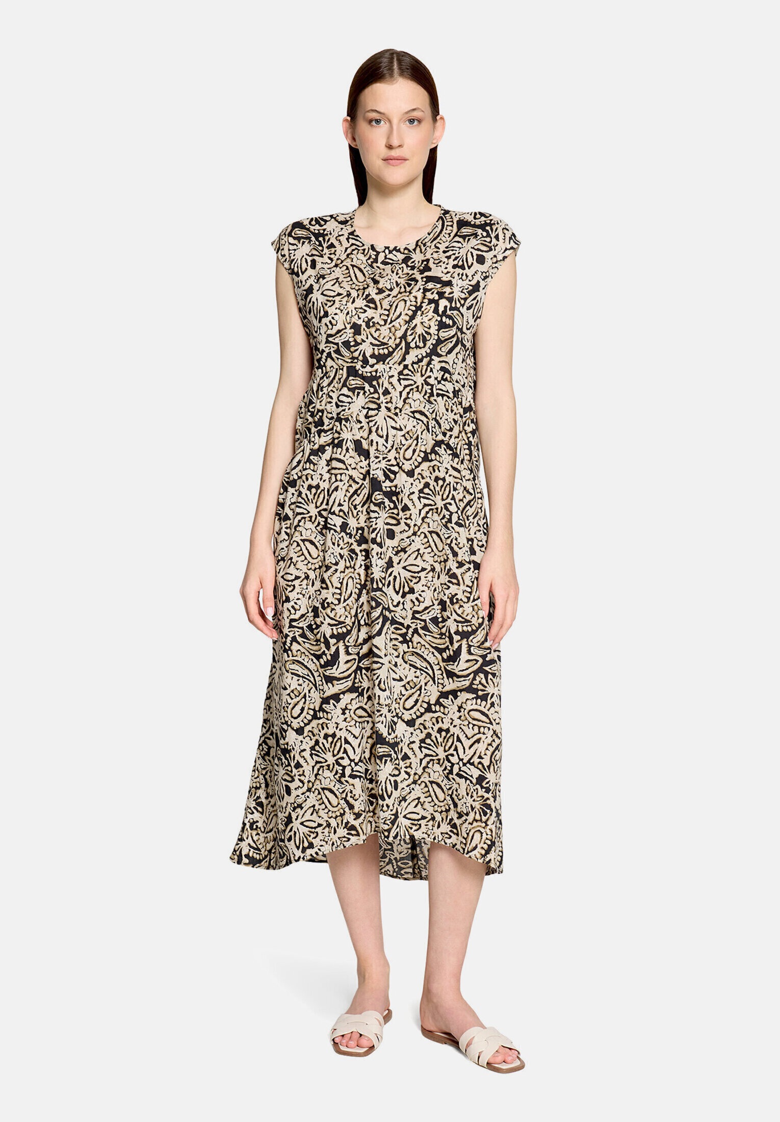 Cartoon Midikleid »Damen mit Muster« Ohne Tasche