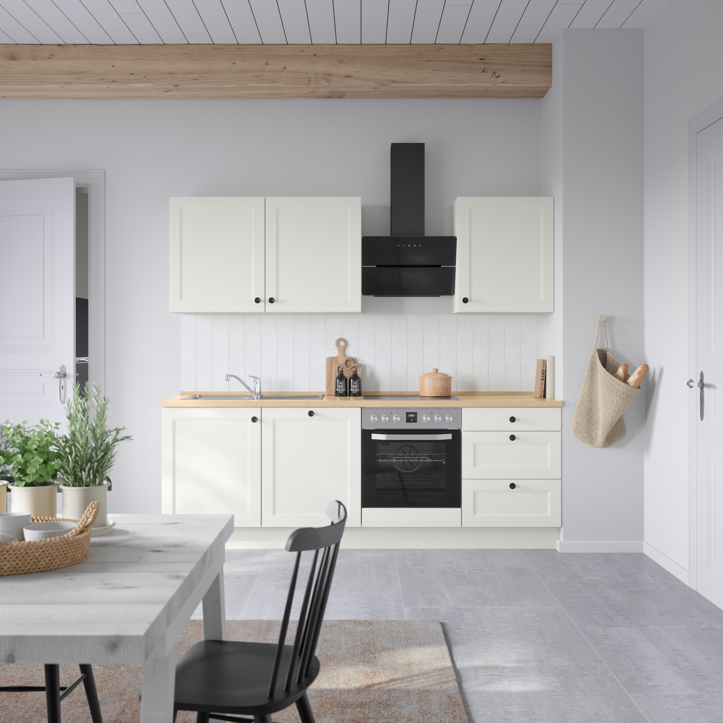 nobilia® Küchenzeile »"Cascada II"«, vormontiert, Breite 240 cm, Ausrichtung wählbar, wahlw. mit E-Geräten