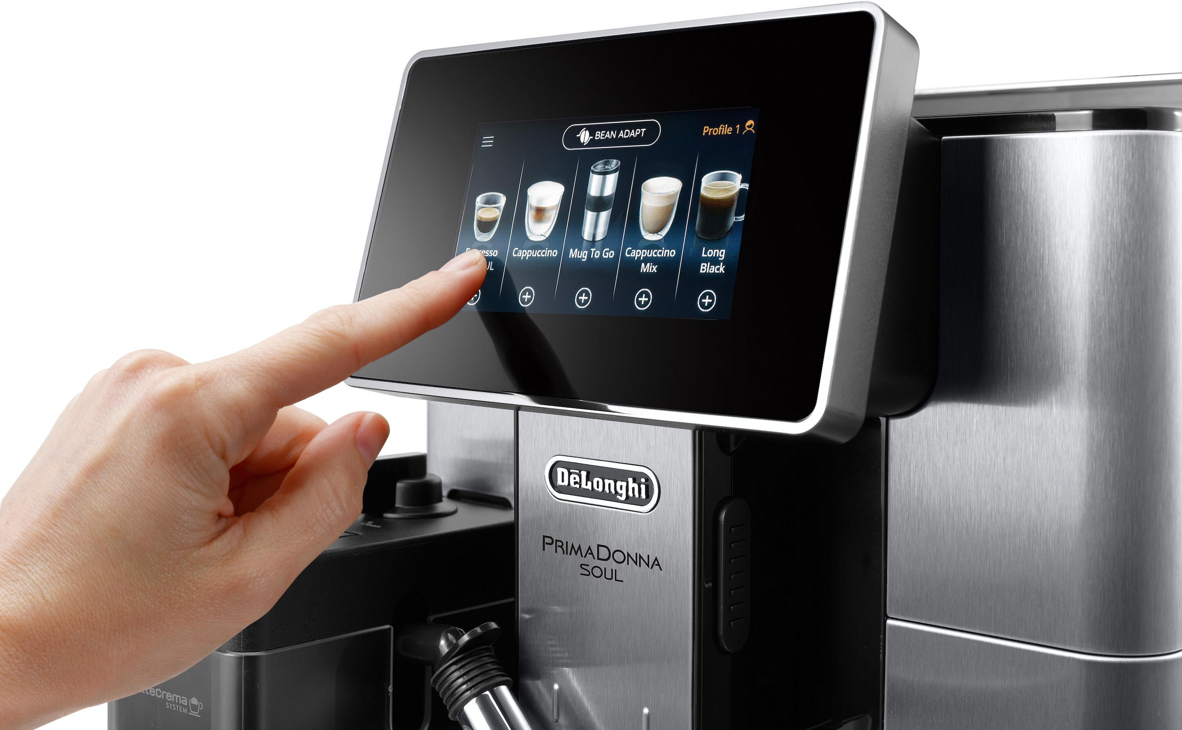 De'Longhi Kaffeevollautomat »PrimaDonna Soul ECAM 610.75.MB«, inkl. Kaffeekanne im Wert von UVP € 29,99