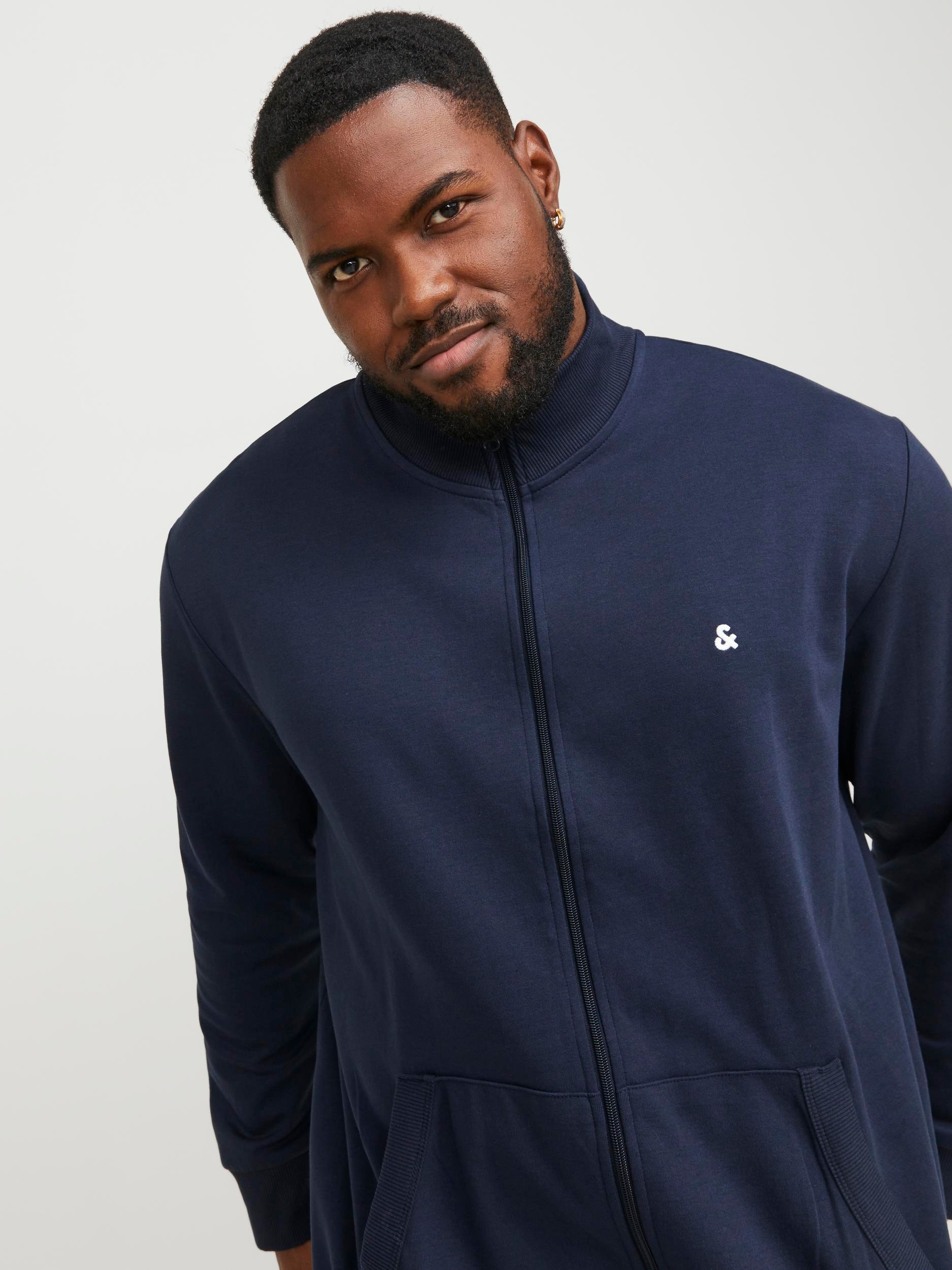 Jack & Jones PlusSize Sweatshirt "JJEPAULOS SWEAT ZIP NOOS PLS" günstig online kaufen