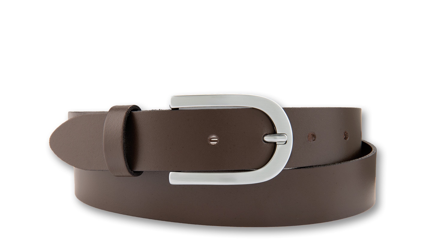 BERND GÖTZ Ledergürtel "Ledergürtel mit stilvoller Schließe in Hufeisenform günstig online kaufen