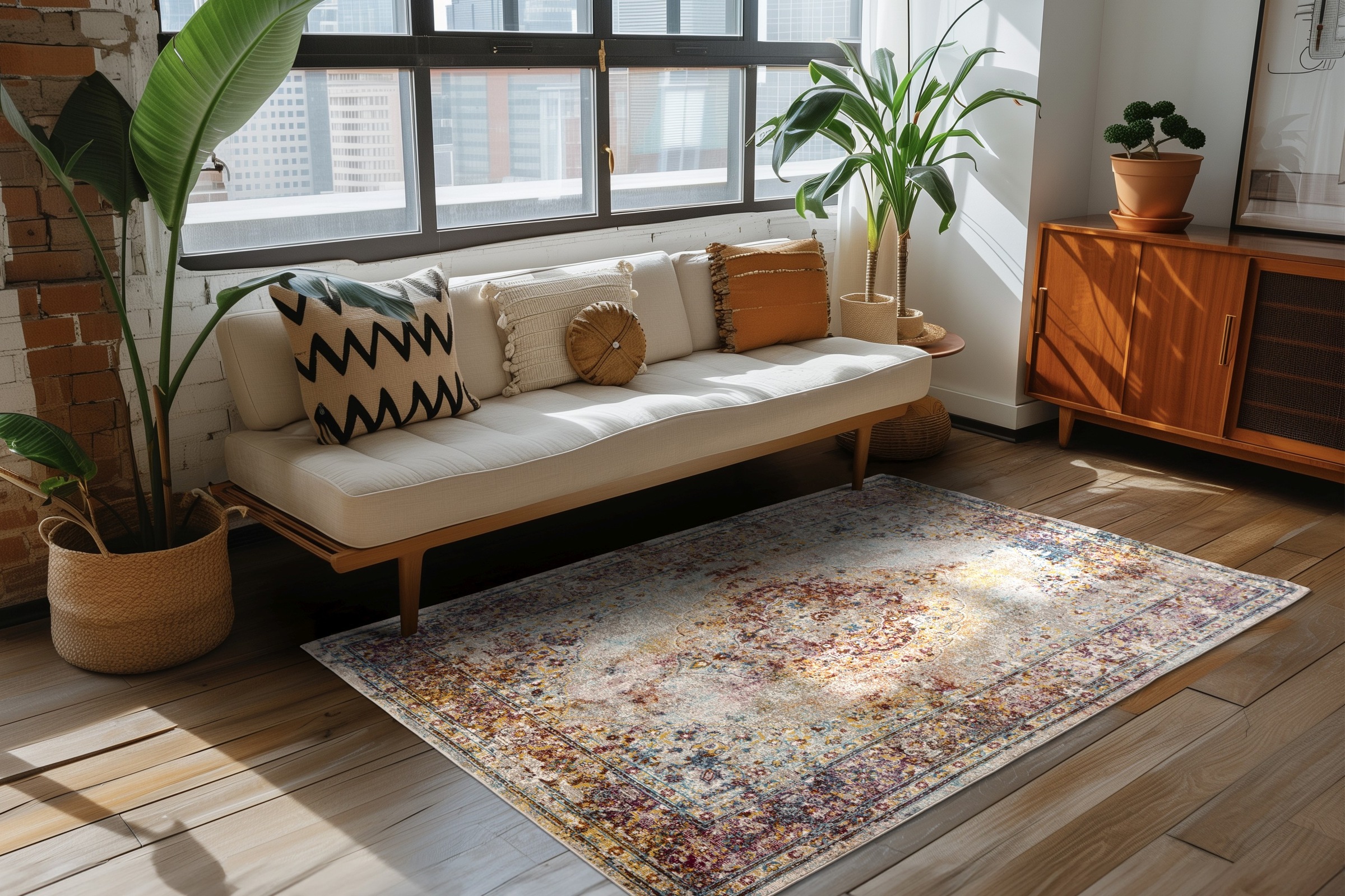 Kayoom Teppich "Blazing Star" rechteckig 10 mm Höhe abstrakter Kurzflor, Wo günstig online kaufen