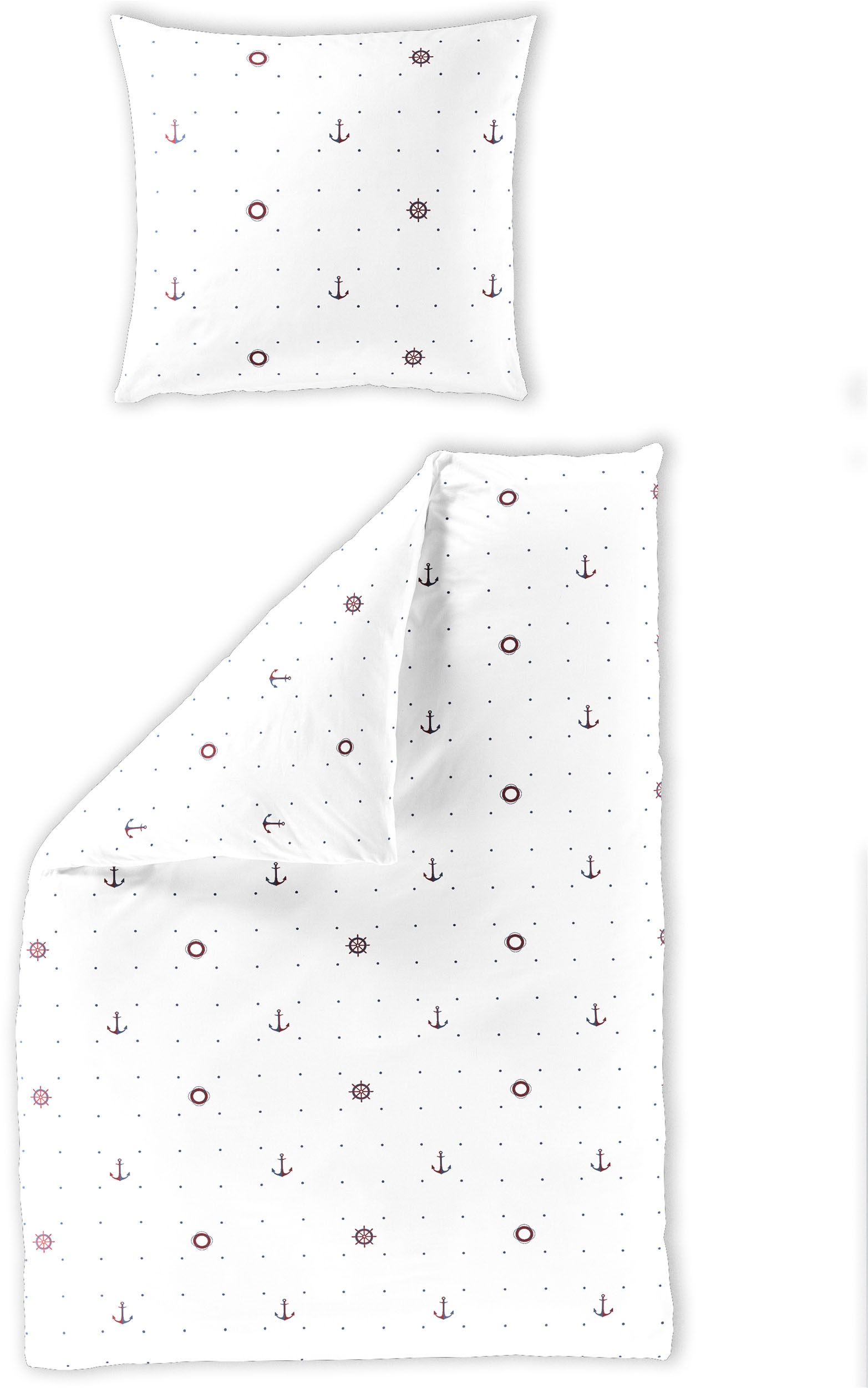 BIERBAUM Bettwäsche "3838" 2 Stk. Renforce, 100 % Baumwolle, pflegeleicht günstig online kaufen