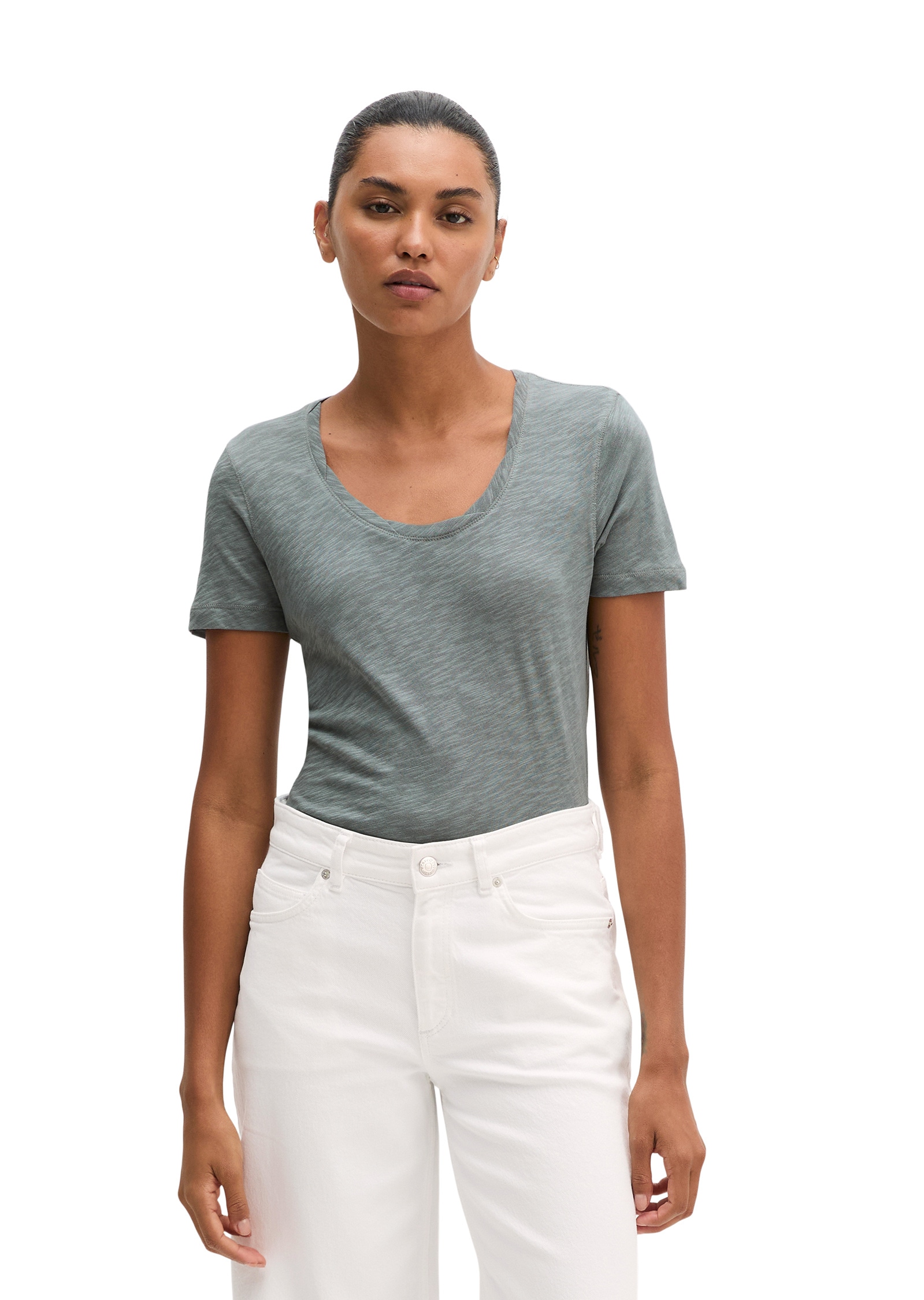 Marc OPolo T-Shirt "aus Slub-Jersey"