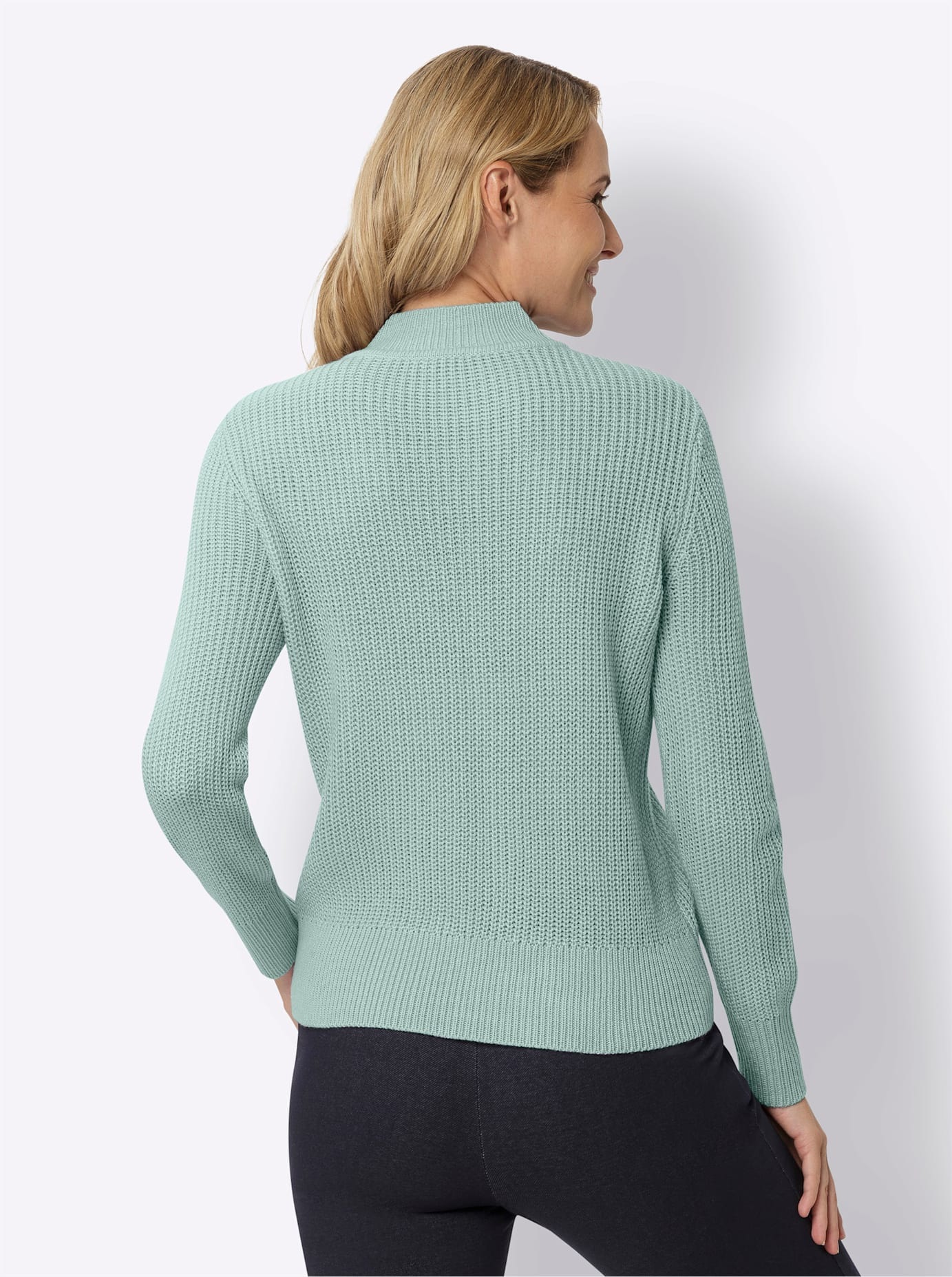 Classic Basics Rollkragenpullover "Stehkragen-Pullover" günstig online kaufen