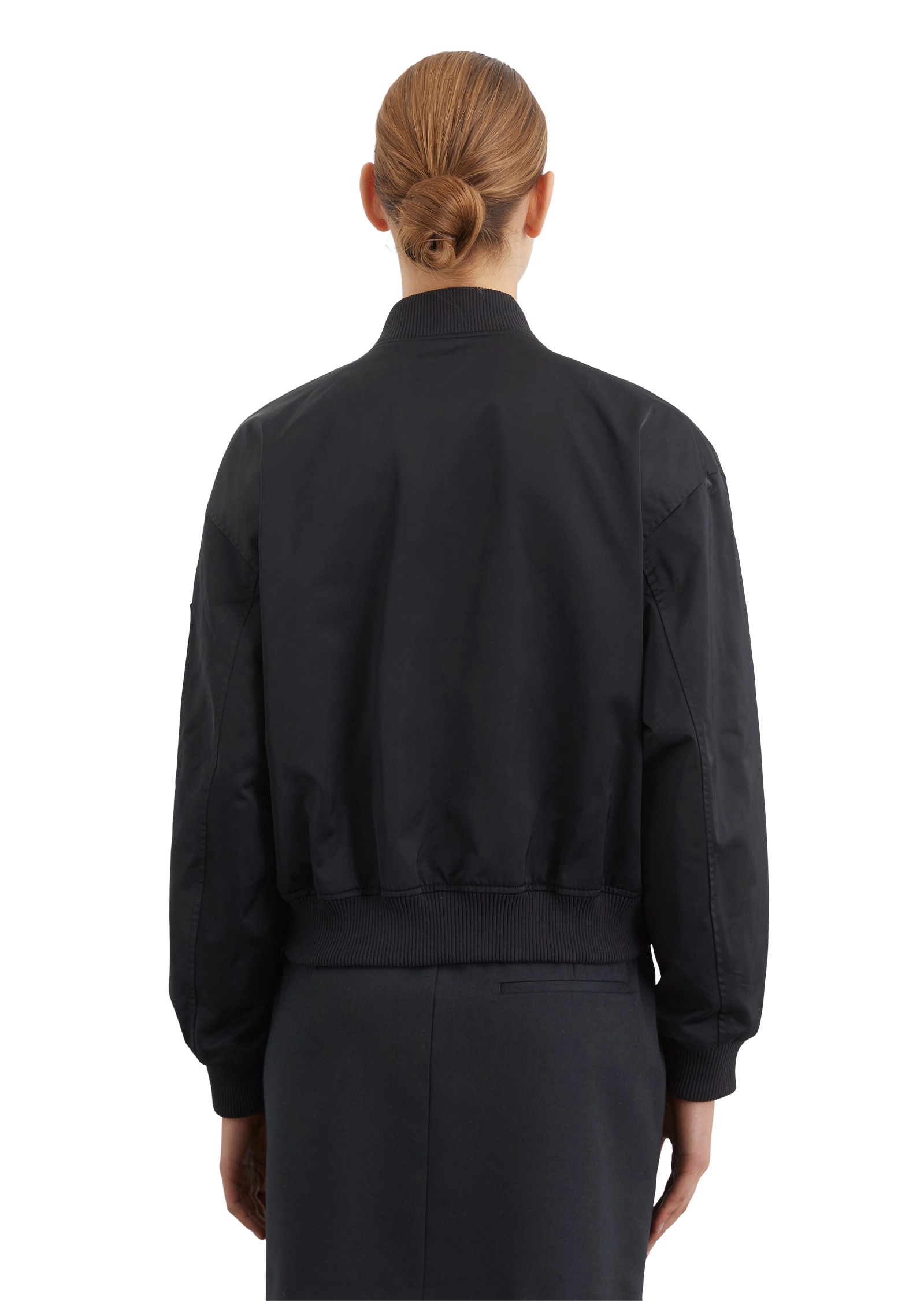 Marc O'Polo Outdoorjacke »aus recyceltem Polyester-Twill«, ohne Kapuze