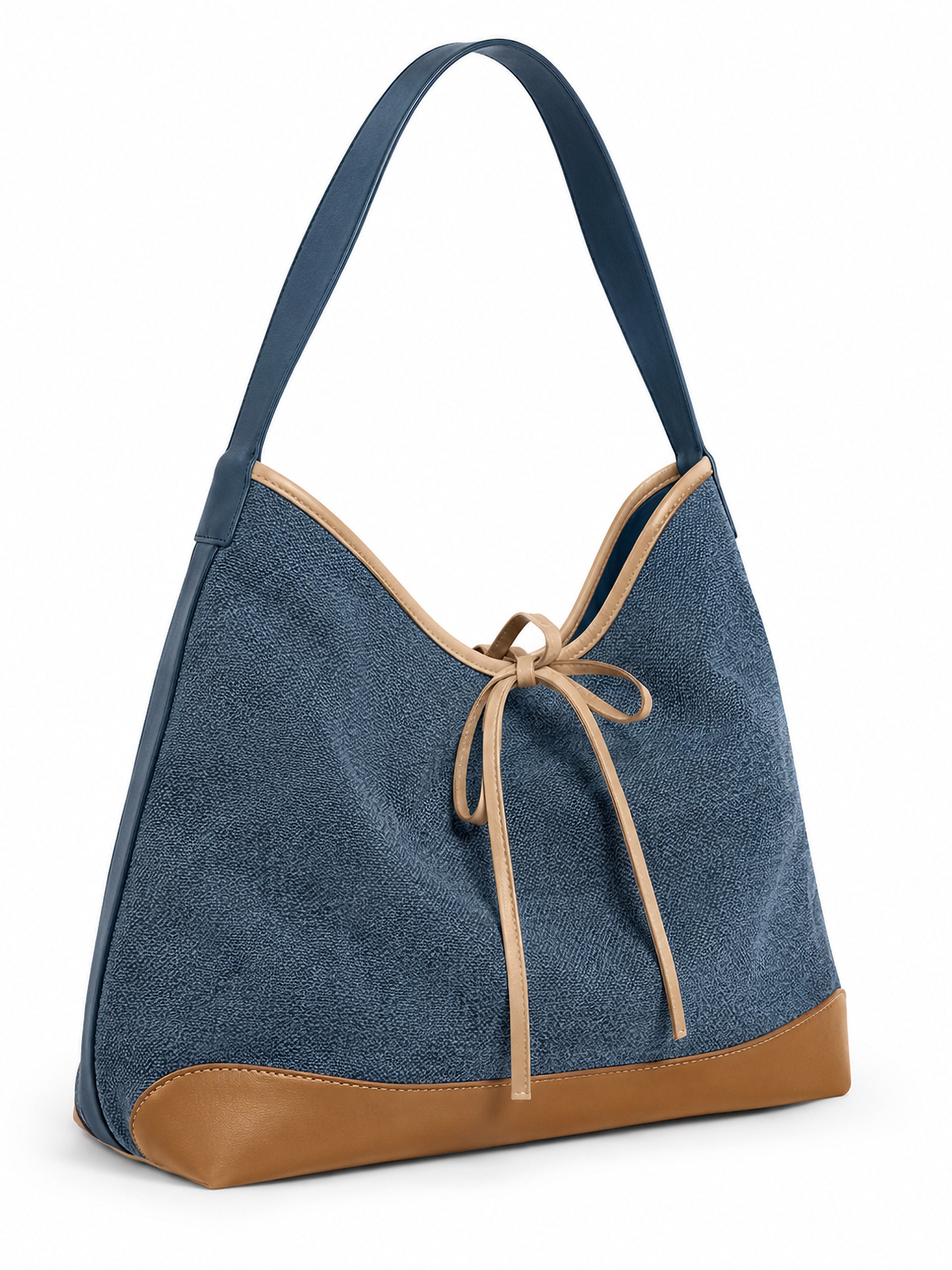 TONI&FRIENDS Schultertasche "Murnau" Leinen Stoff Tasche