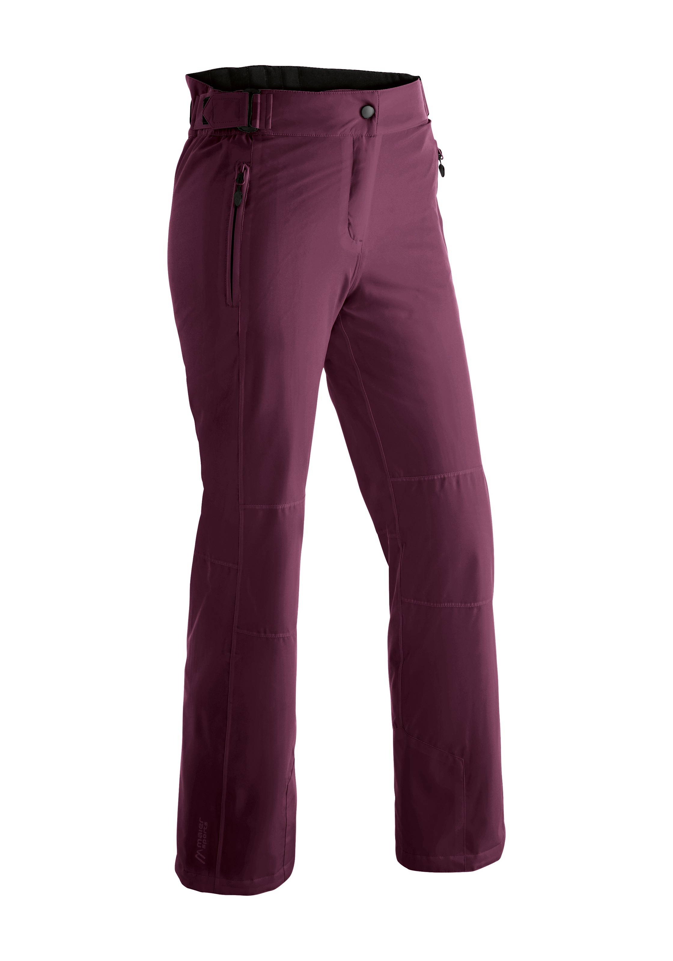 Maier Sports Skihose "Vroni slim 2.0" Damen Schneehose, wind- und wasserdicht, 2 RV-Taschen, Slim Fit