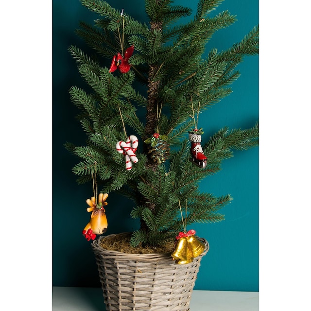 Myflair Möbel & Accessoires Baumbehang »Weihnachtsdeko, Christbaumschmuck«,  (Set, 6 St.), Weihnachtsmotive | BAUR