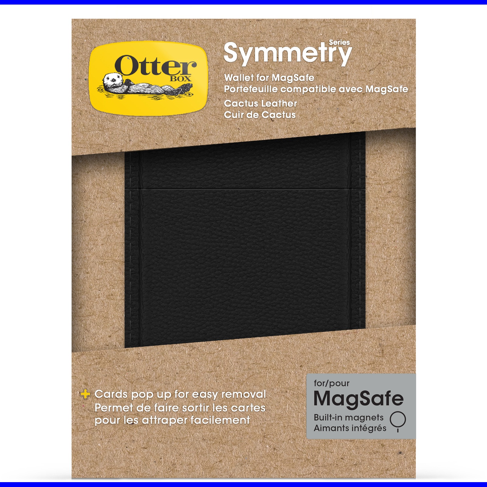 Otterbox Smartphonetasche »Symmetry Cactus Leather MagSafe Wallet Vanta«
