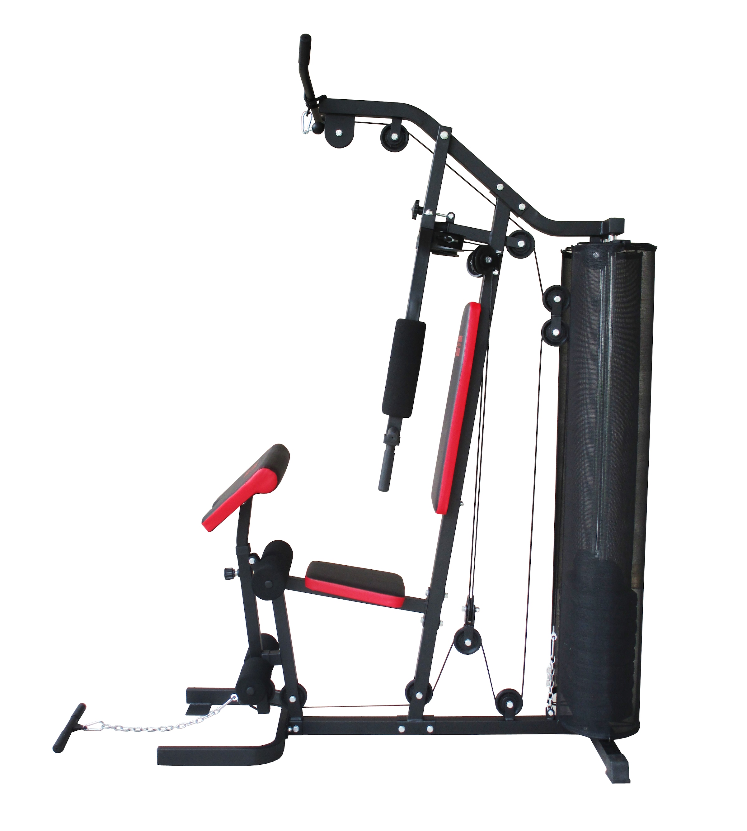 MOTIVE FITNESS by U.N.O. Kraftstation »Multi-Gym Smart«, 10 Gewichtsblöcke, (Butterflystange, Latzug, Ruderfunktion und mehr), multifunktionale Fitnessstation, max. Trainingsgewicht 45,8 kg