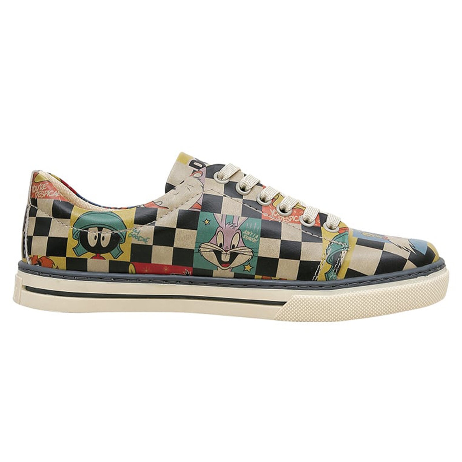 Thumbnail - DOGO Sneaker "Classic Schnürsneaker Looney Tunes You-Re-Despicable Damen" Handgefertigt