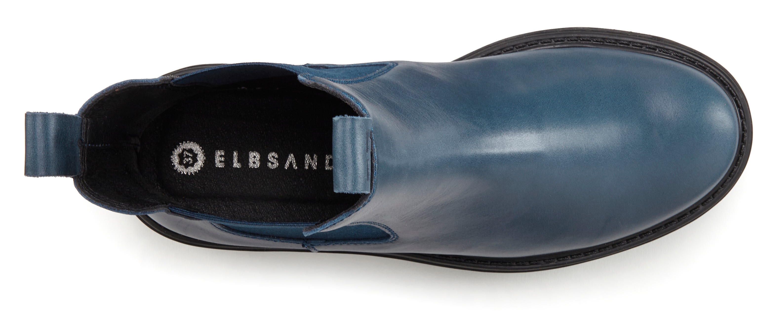 Thumbnail - Elbsand Stiefelette "Chelseaboots, Schlupfstiefel, Bikerboots, Sommerstiefelette" aus Leder mit Stretch-Einsätzen, Leder...