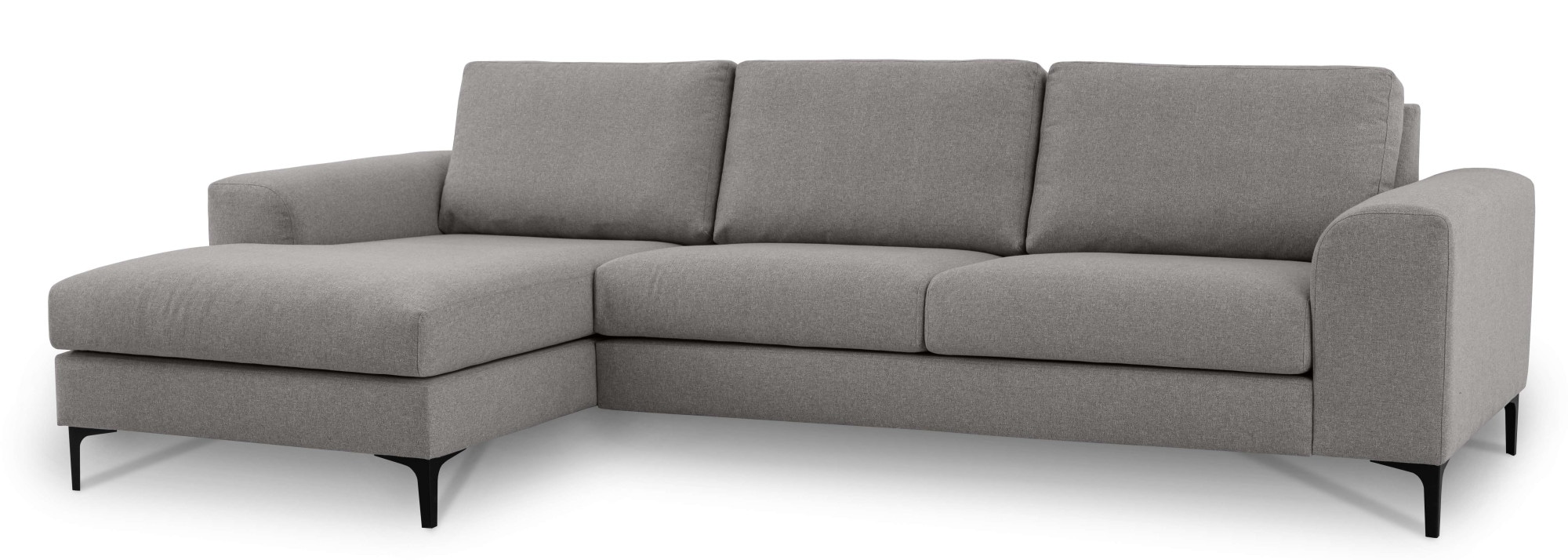 INOSIGN Ecksofa »Henry«, mit Metallbeinen, in modernem Design