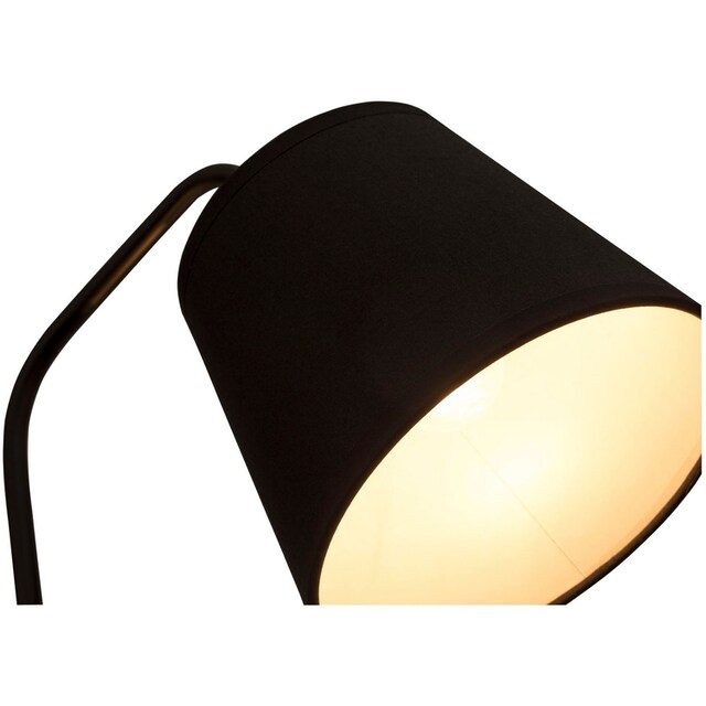 Pauleen Schreibtischlampe »True Elegance«, 1 flammig-flammig, Stoffschirm  Schwarz bestellen | BAUR