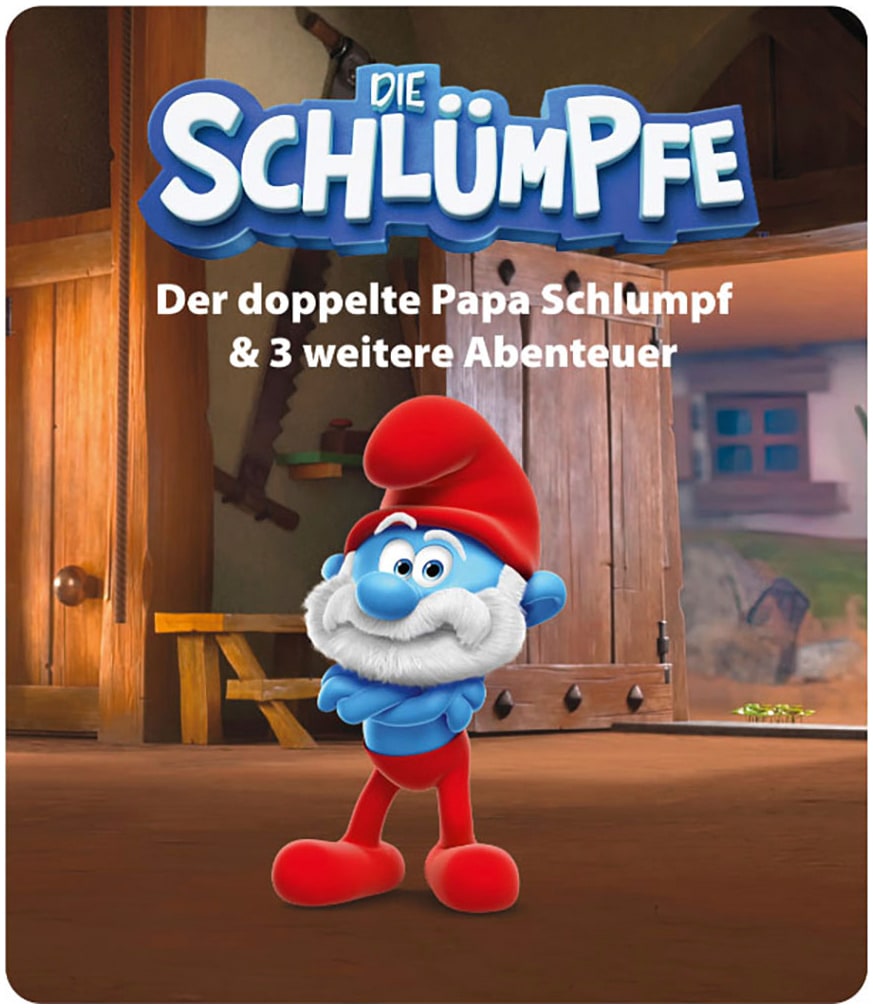 tonies Hörspielfigur »Die Schlümpfe: Der doppelte Papa Schlumpf & 3 weitere Abenteuer«