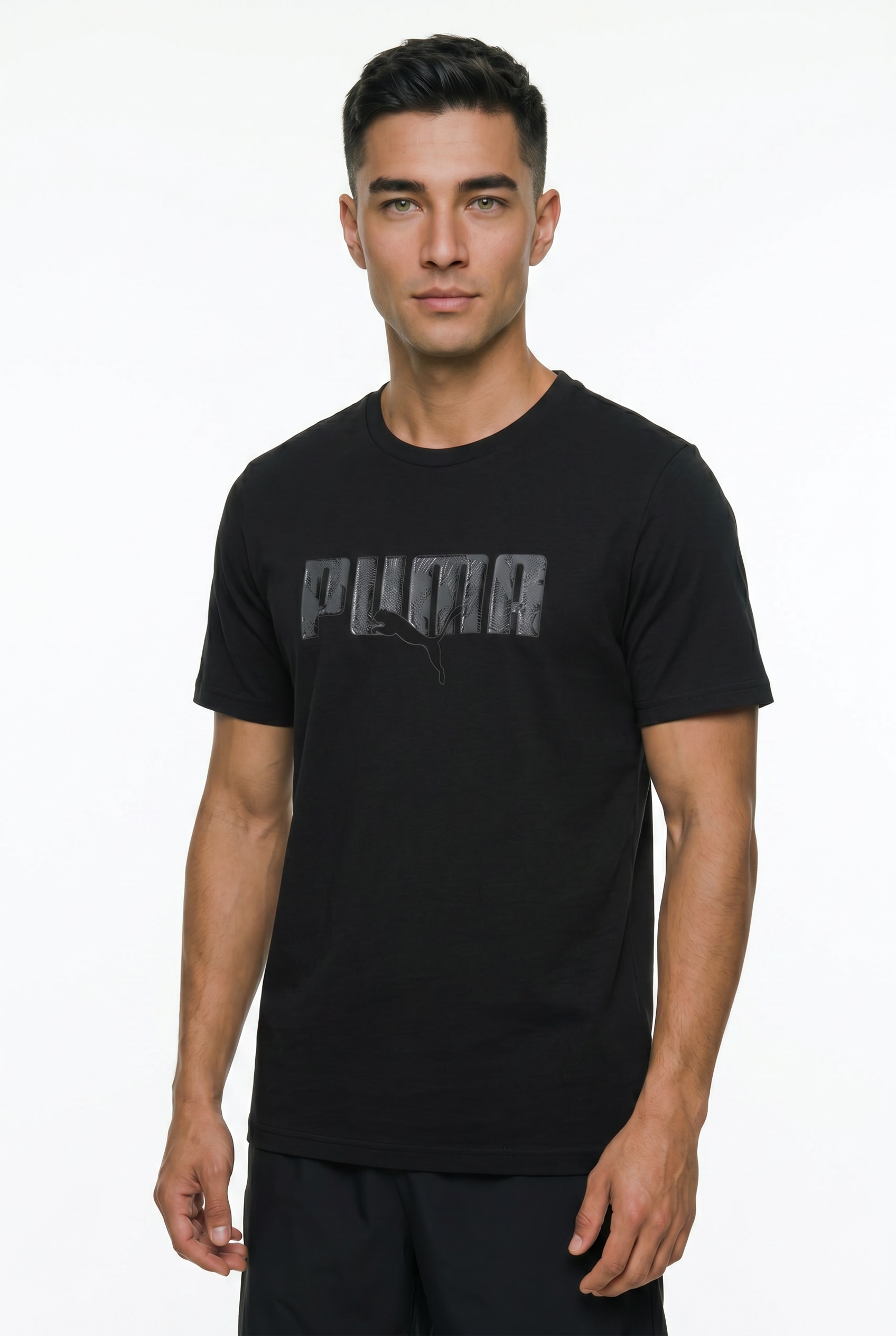 PUMA T-Shirt "ESS LOGO LAB STORY 2 TEE" Regular Fit, Kurzarm, für vielseitige Aktivitäten