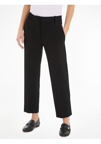 Webhose »SLIM STRAIGHT TRAVEL PANT«, mit Markenlabel hinten