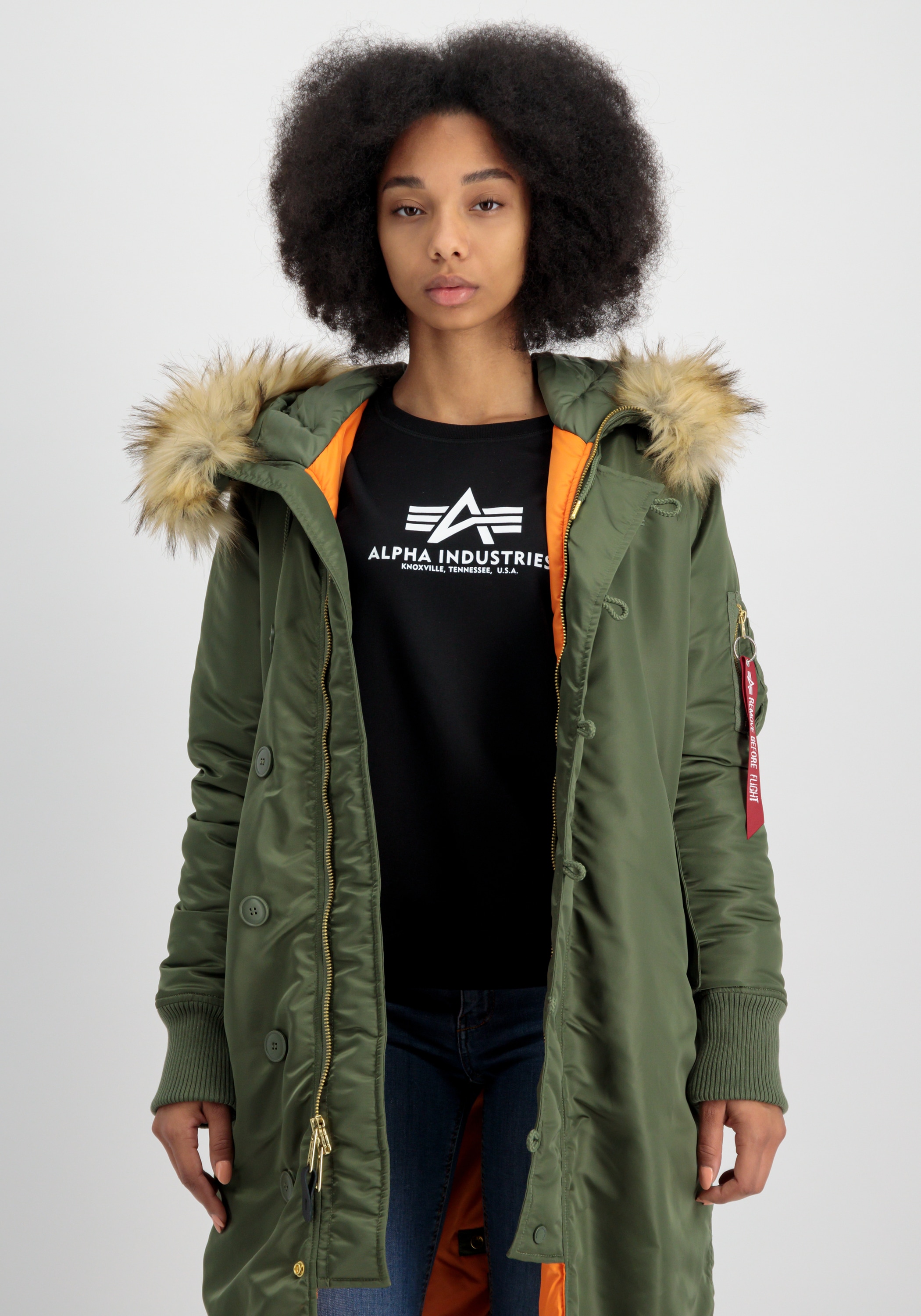 Alpha Industries Winterjacke - kaufen Jackets | Fishtail online Women Long Wmn« Industries Field »Alpha BAUR