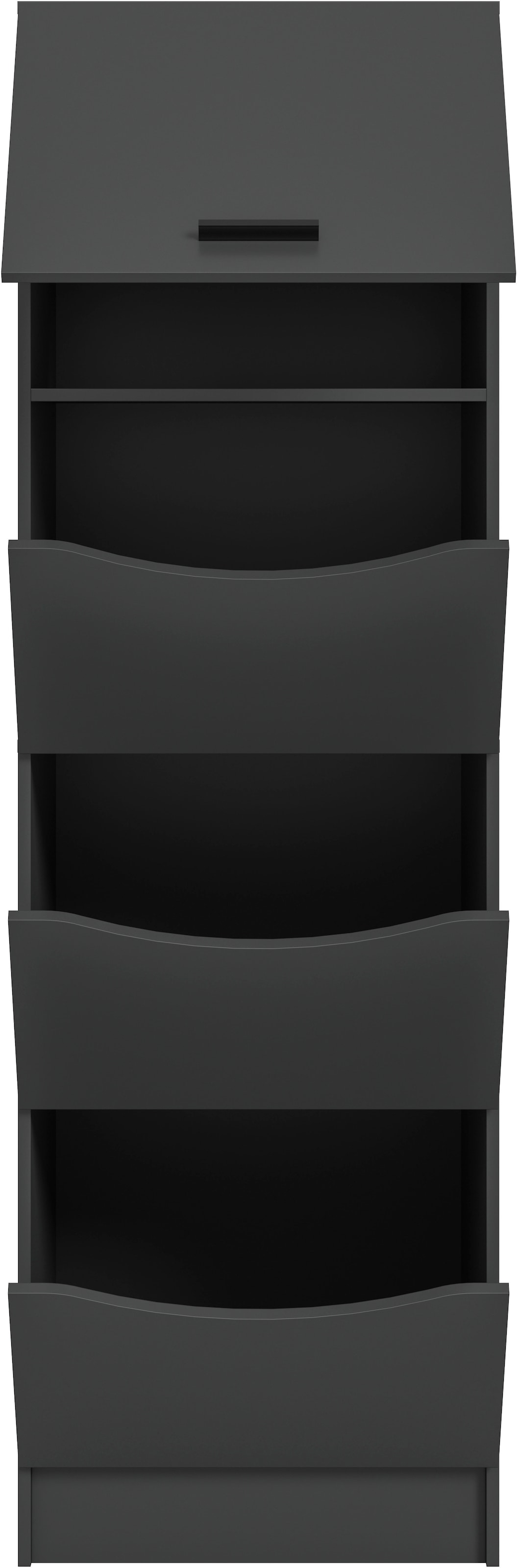 welltime Wäscheschrank »FALAS, TOPSELLER!, Höhe 195 cm, 4 Klappen, Wäscheorganizer« in verschiedenen Farben erhältlich, 1 Stk. tlg. Universalschrank, Mehrzweckschrank, Badezimmer, Hauswirtschaftsschrank