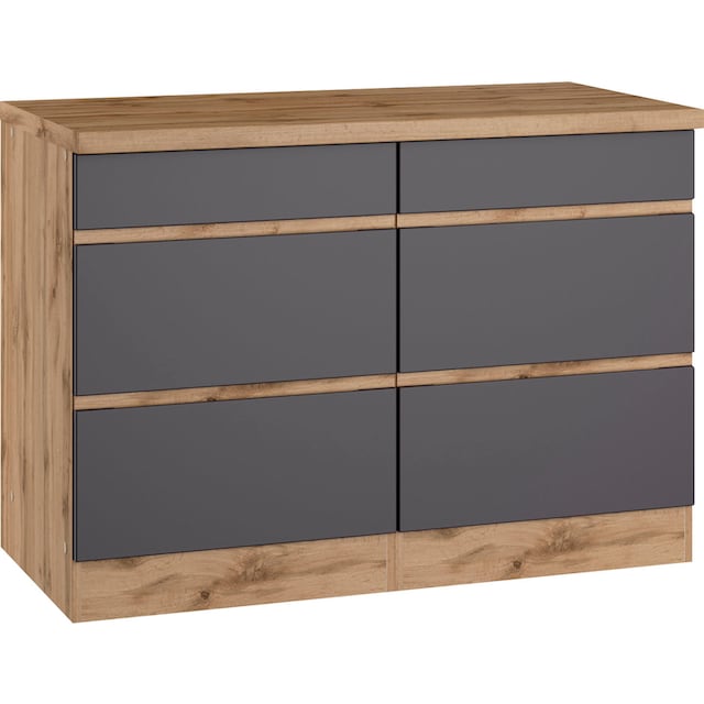 Black Friday HELD MÖBEL Unterschrank »Riesa«, Breite 120 cm, MDF-Fronten |  BAUR