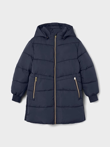 NAME IT Pufferjacke Für Mädchen – Warme Jacke Mit Abnehmbarer Kapuze