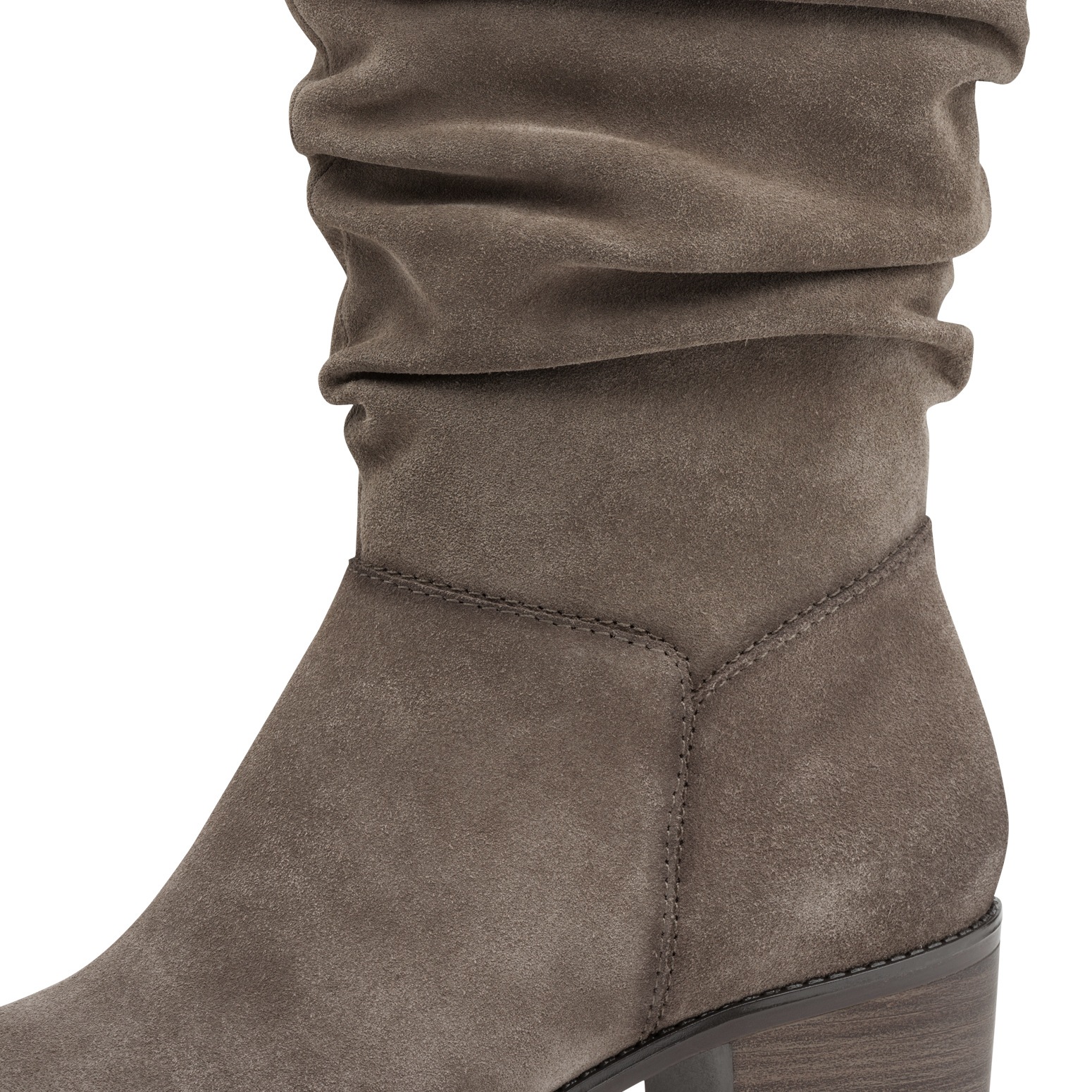 Thumbnail - Tamaris Stiefel, Blockabsatz, Kurzstiefel mit Falten am slouchy Schaft