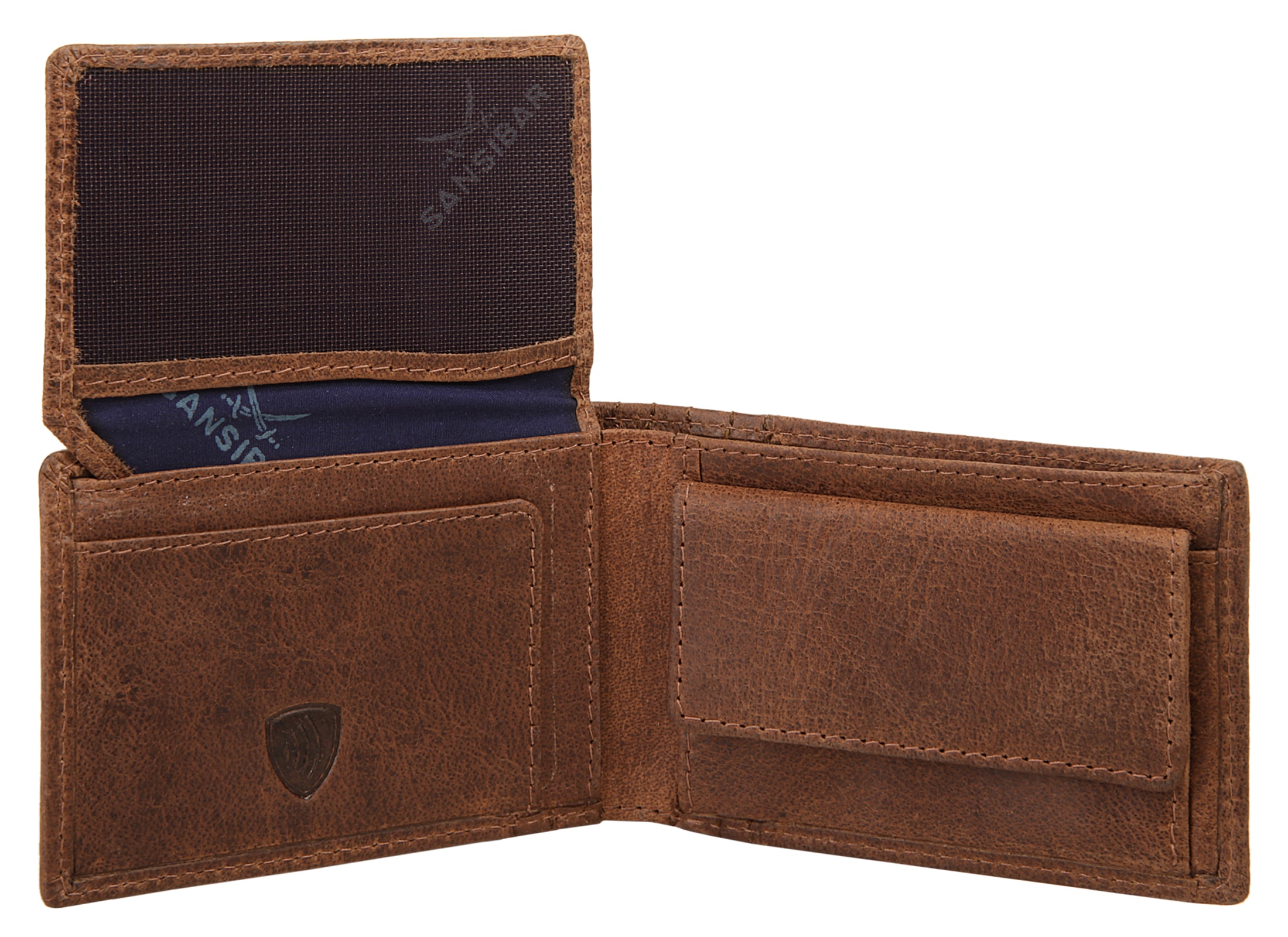 Sansibar Geldbörse echt Leder