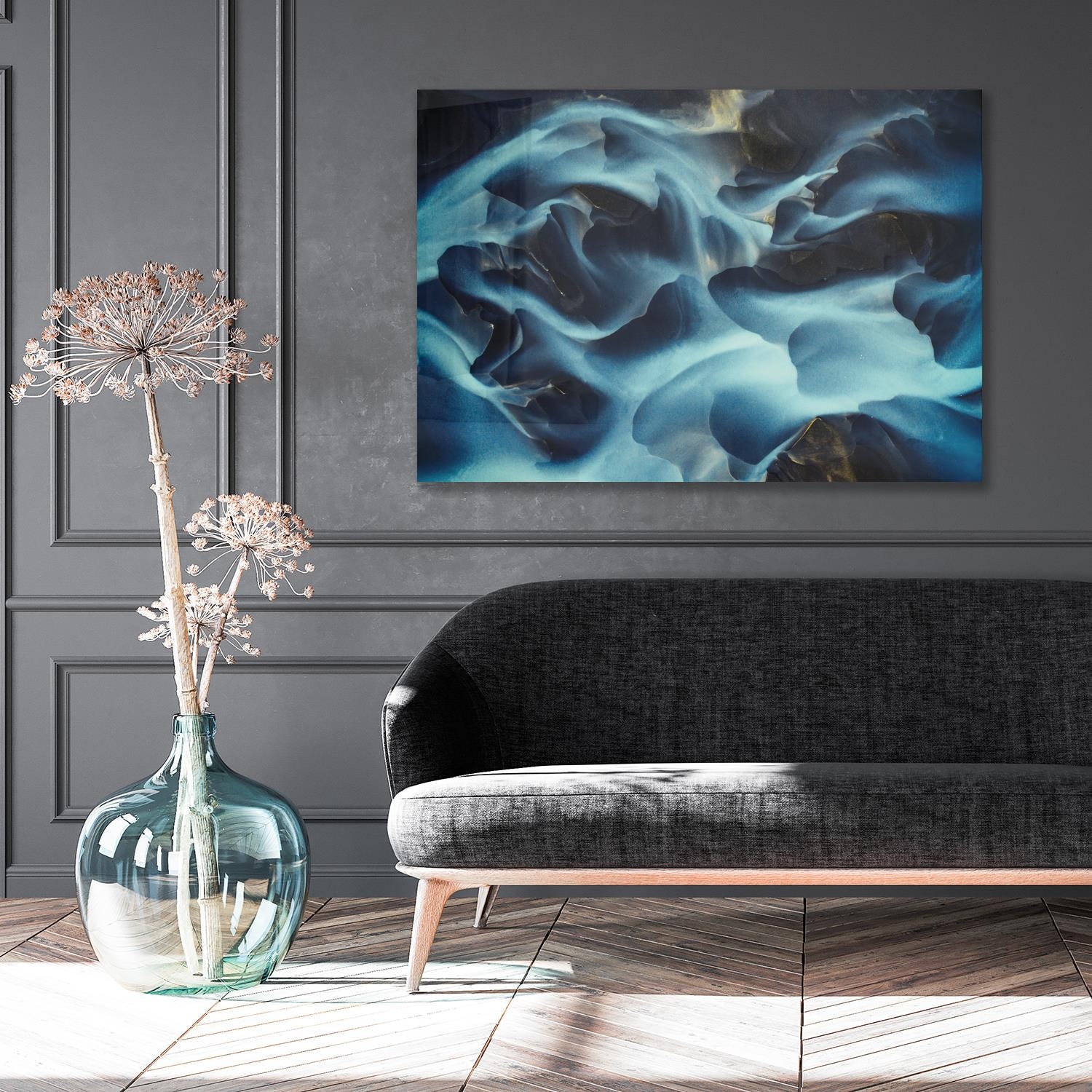 queence Leinwandbild "Ivy" Abstrakt 1 Stk. tlg. mit sehr guten Schallabsorp günstig online kaufen