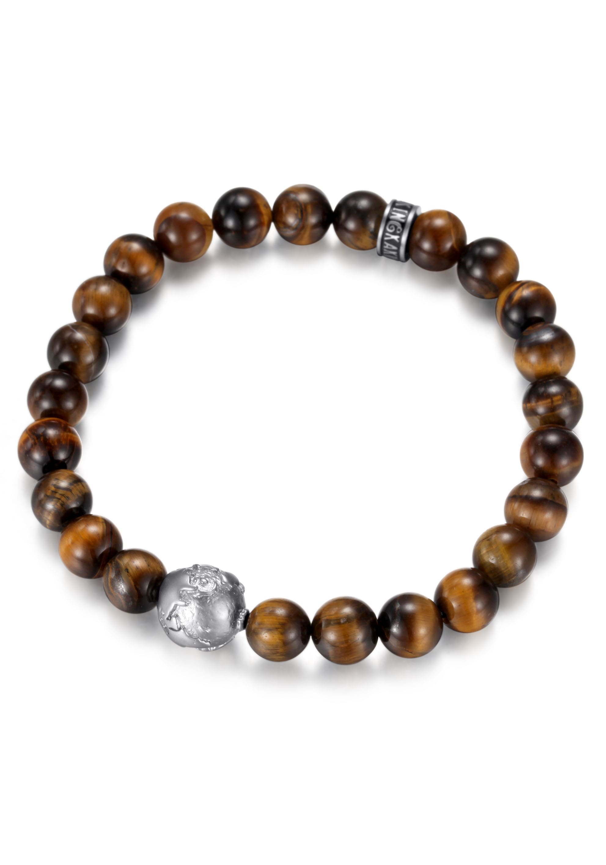 Perlenarmband »Schmuck Geschenk Armschmuck Armkette Perle«, mit Onyx, Jaspis oder...