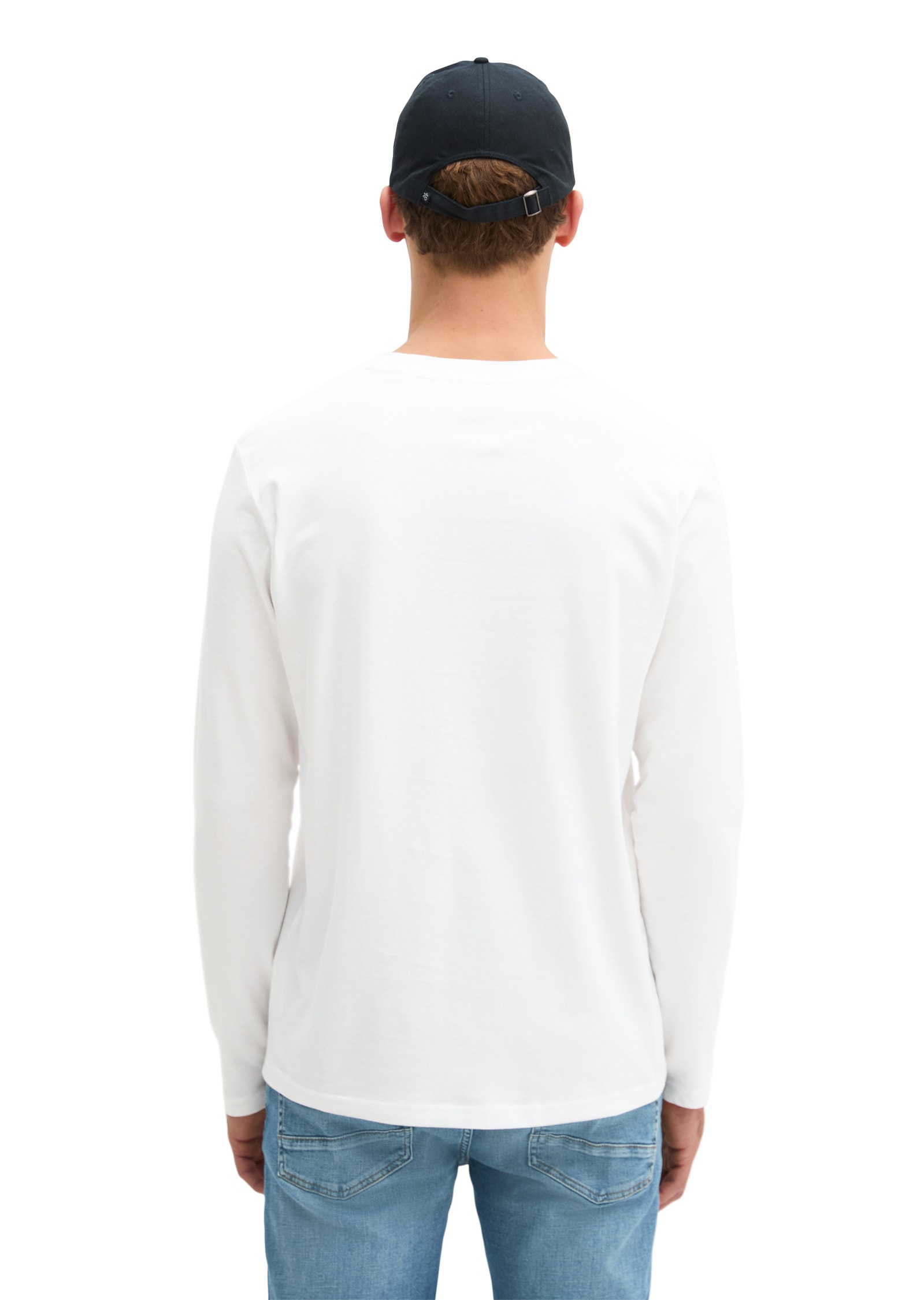 Marc O'Polo Langarmshirt »aus reiner Bio-Baumwolle«