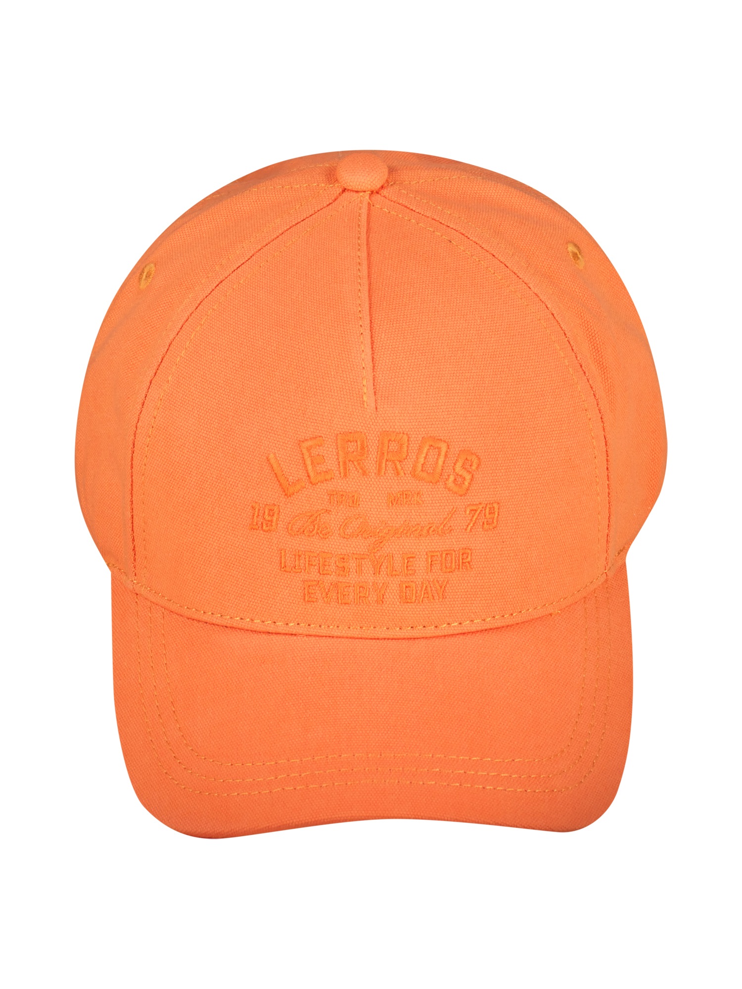 Baseball Cap LERROS "Unifarbene LERROS-Basecap", Herren, Gr. Normalgrößen, vivid rot, 100% Baumwolle, Caps 3