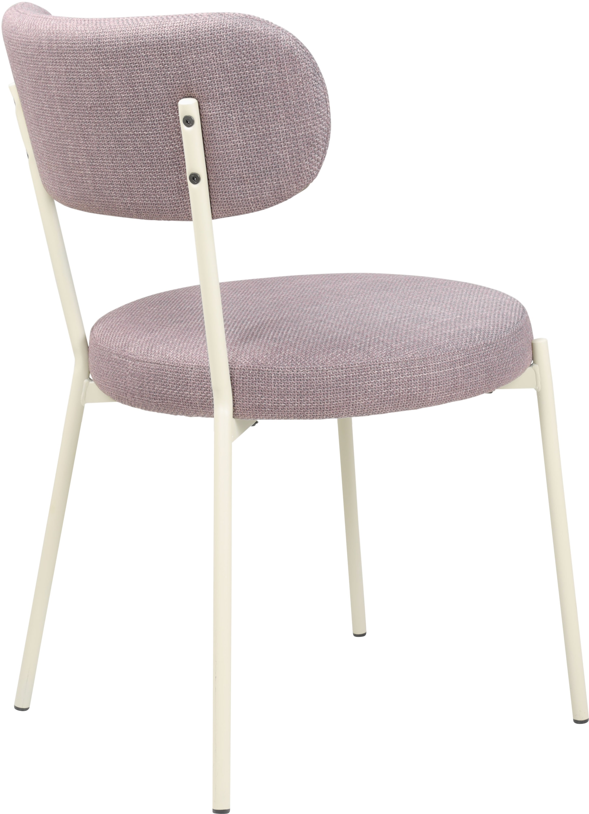 TOM TAILOR HOME 4-Fußstuhl »SOFT PAD CHAIR«, (Set), 2 St., Webstoff, Esszimmerstuhl, 4-Fußgestell, mit Rückenausschnitt