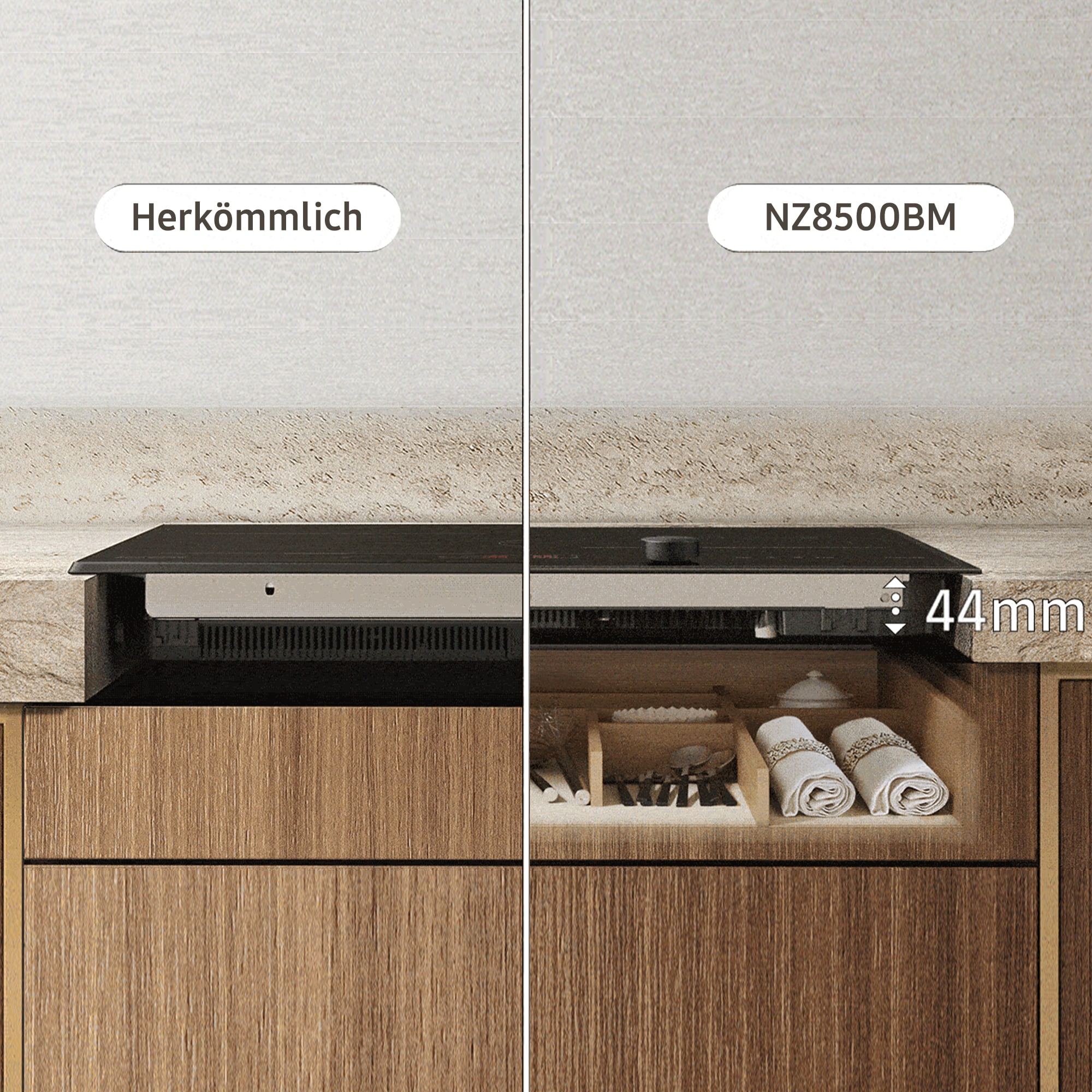 Samsung Flex-Induktions-Kochfeld »NZ64B5046HK/U1«, NZ64B5046HK/U1