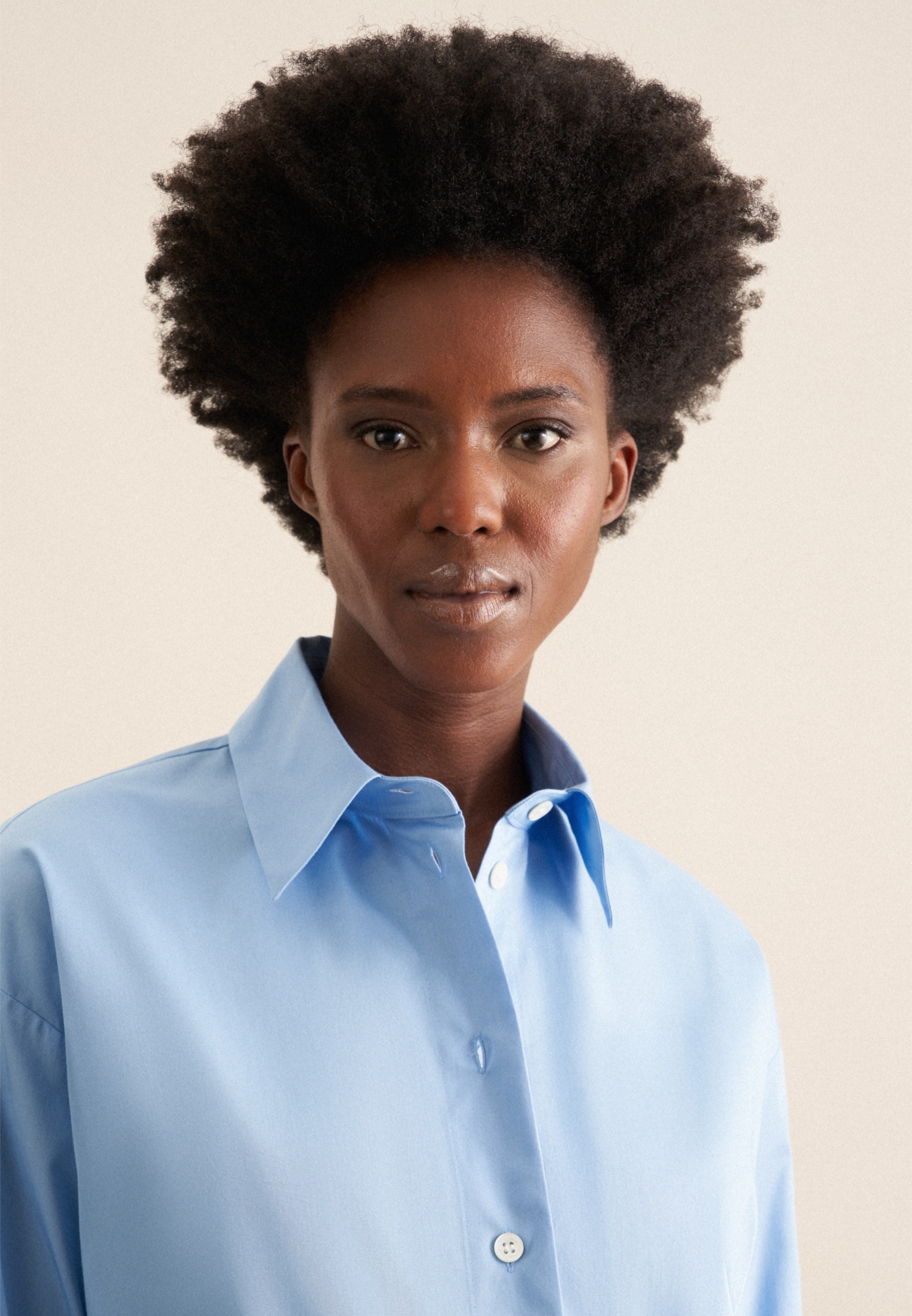 Thumbnail - seidensticker Longbluse 1/1 Kragen Uni