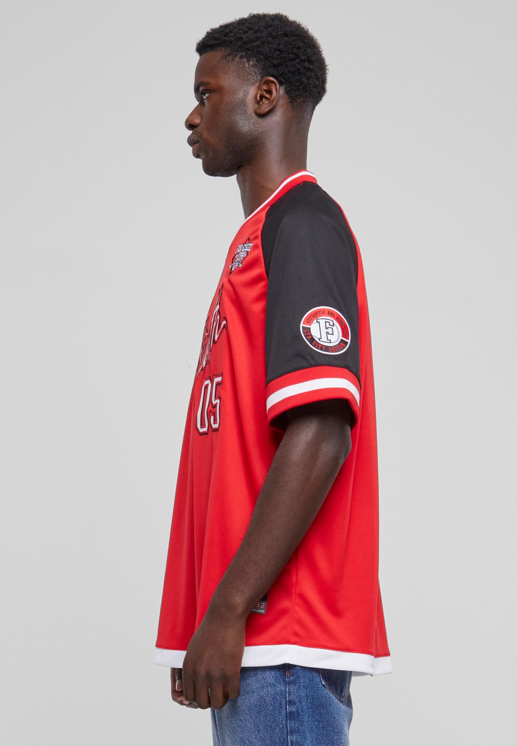 Karl Kani Kurzarmshirt »Karl Kani Herren Athletics Dirty South Baseball Jersey«, (1 tlg.)
