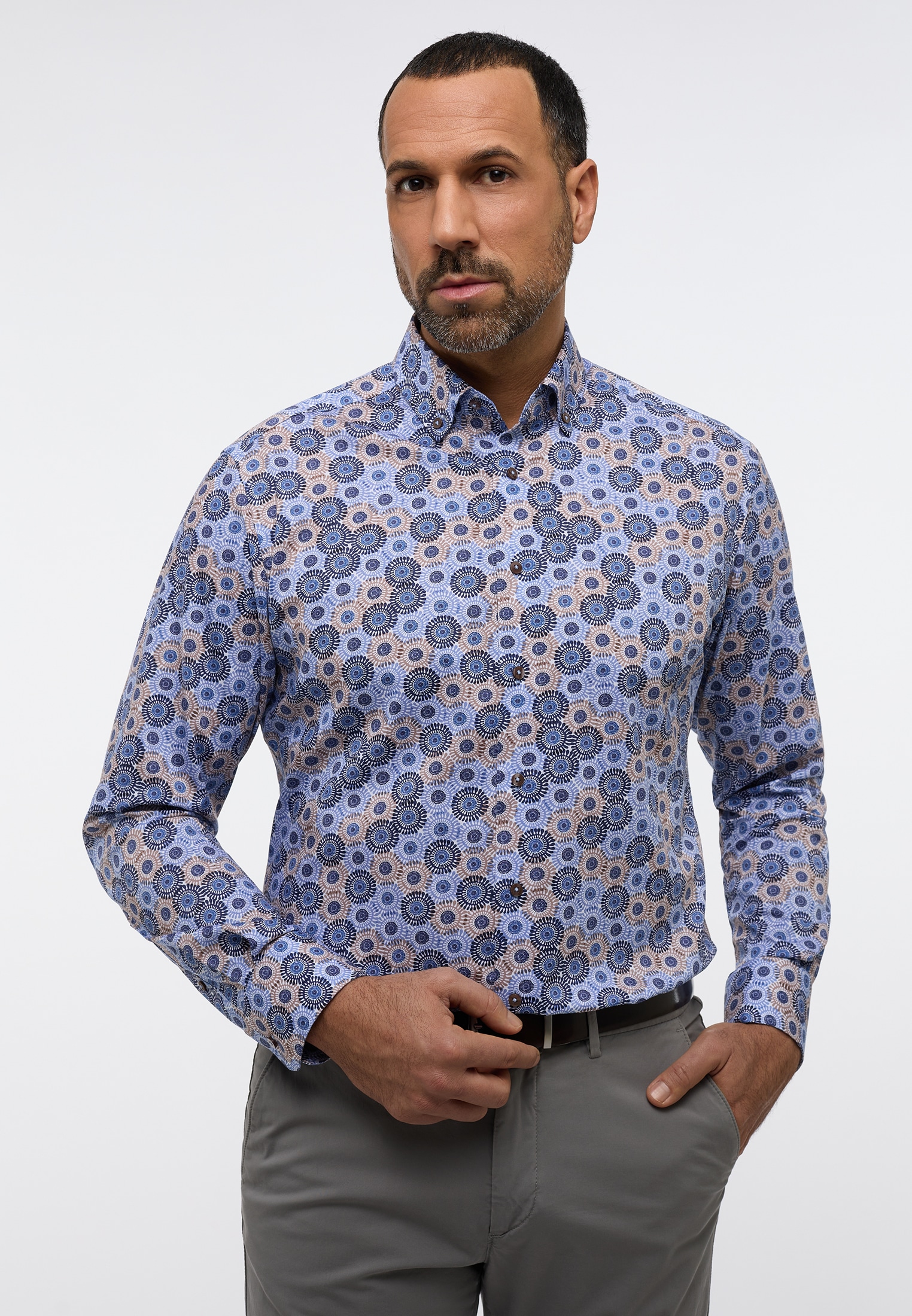 Eterna Langarmhemd "MODERN FIT" günstig online kaufen