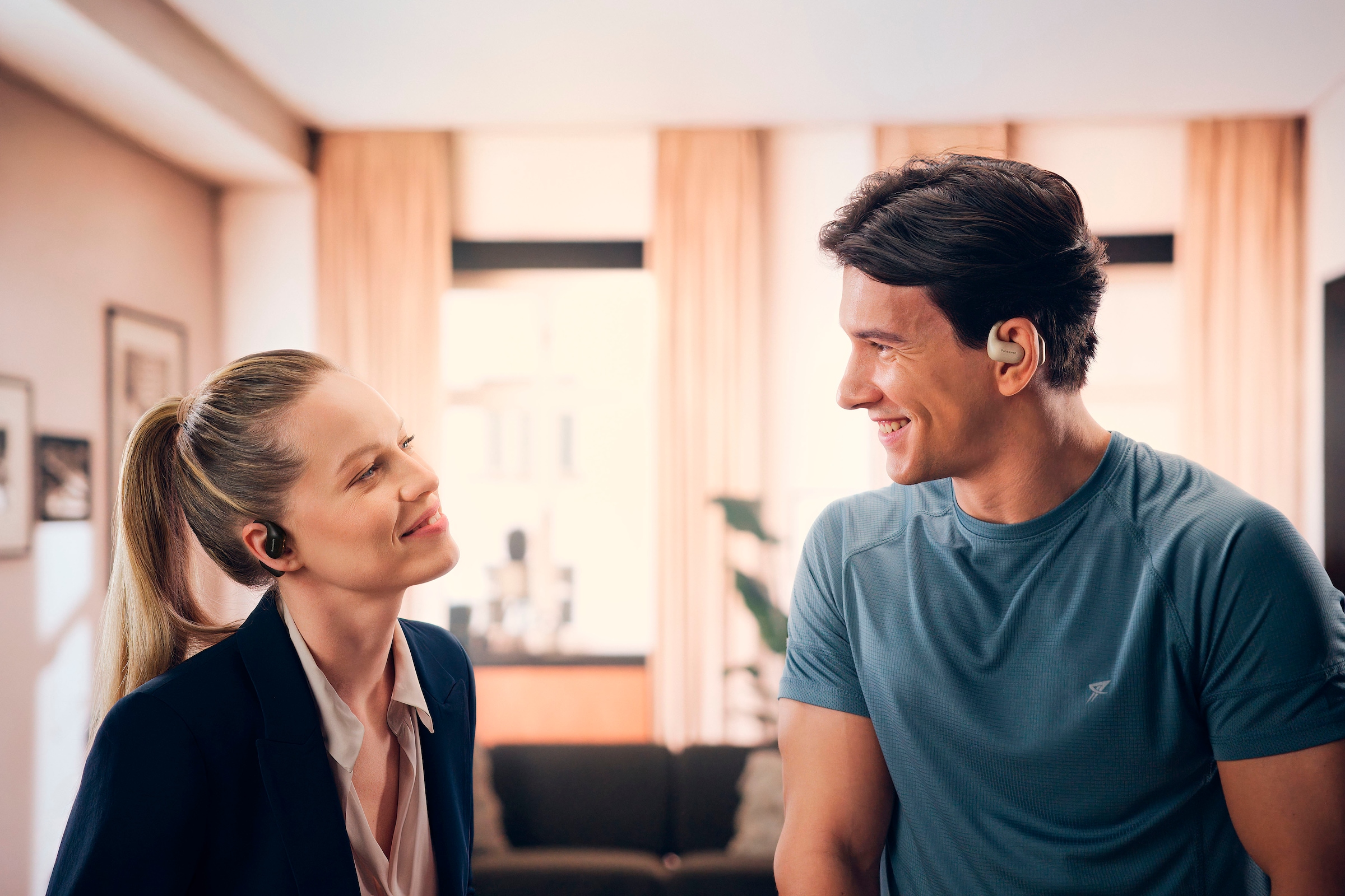 Panasonic Open-Ear-Kopfhörer »RB-F10«, Bluetooth-A2DP Bluetooth, Multi-Point-Verbindung-Noise-Cancelling