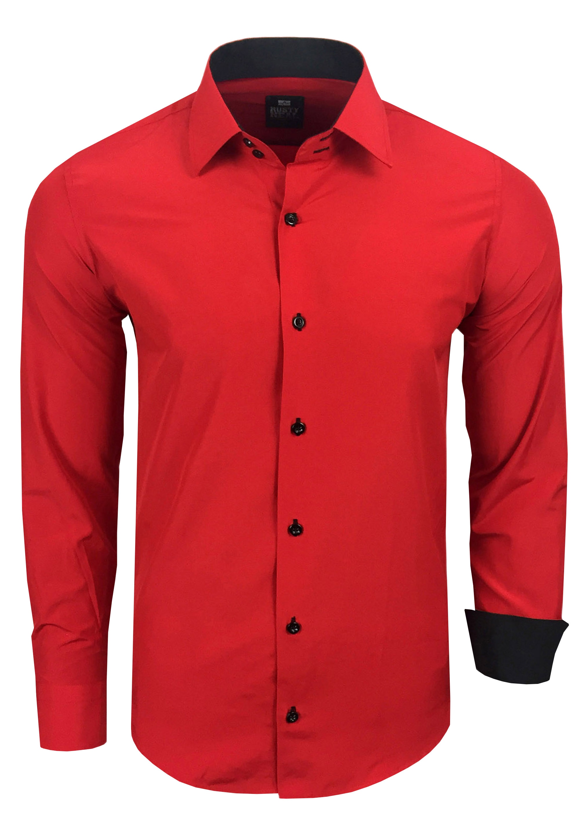 Rusty Neal Langarmhemd, mit trendigem Farbkontrast ▷ für | BAUR