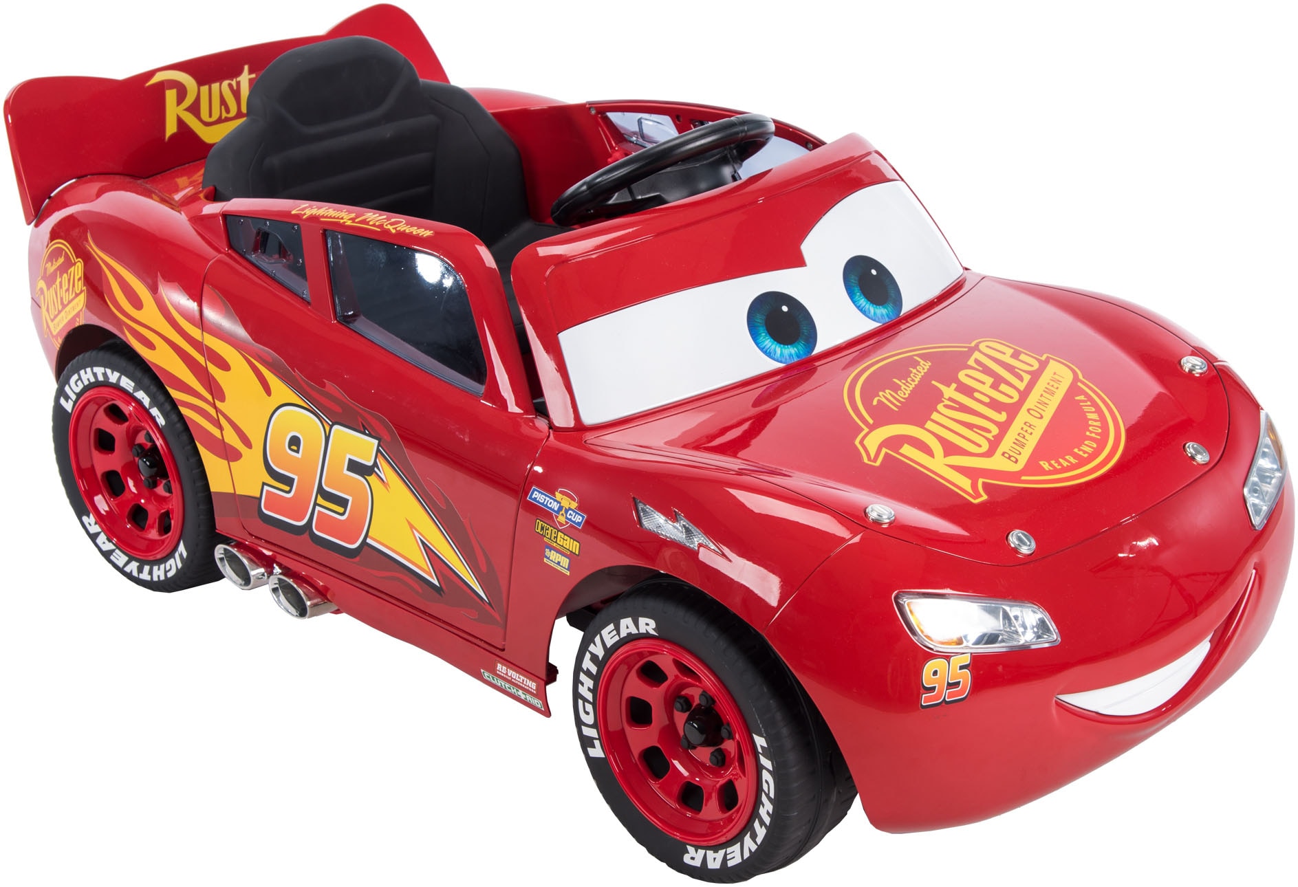 Huffy Elektro-Kinderauto »Cars Lightning McQueen Auto 7.2v« ab 3 Jahren bis 27 kg