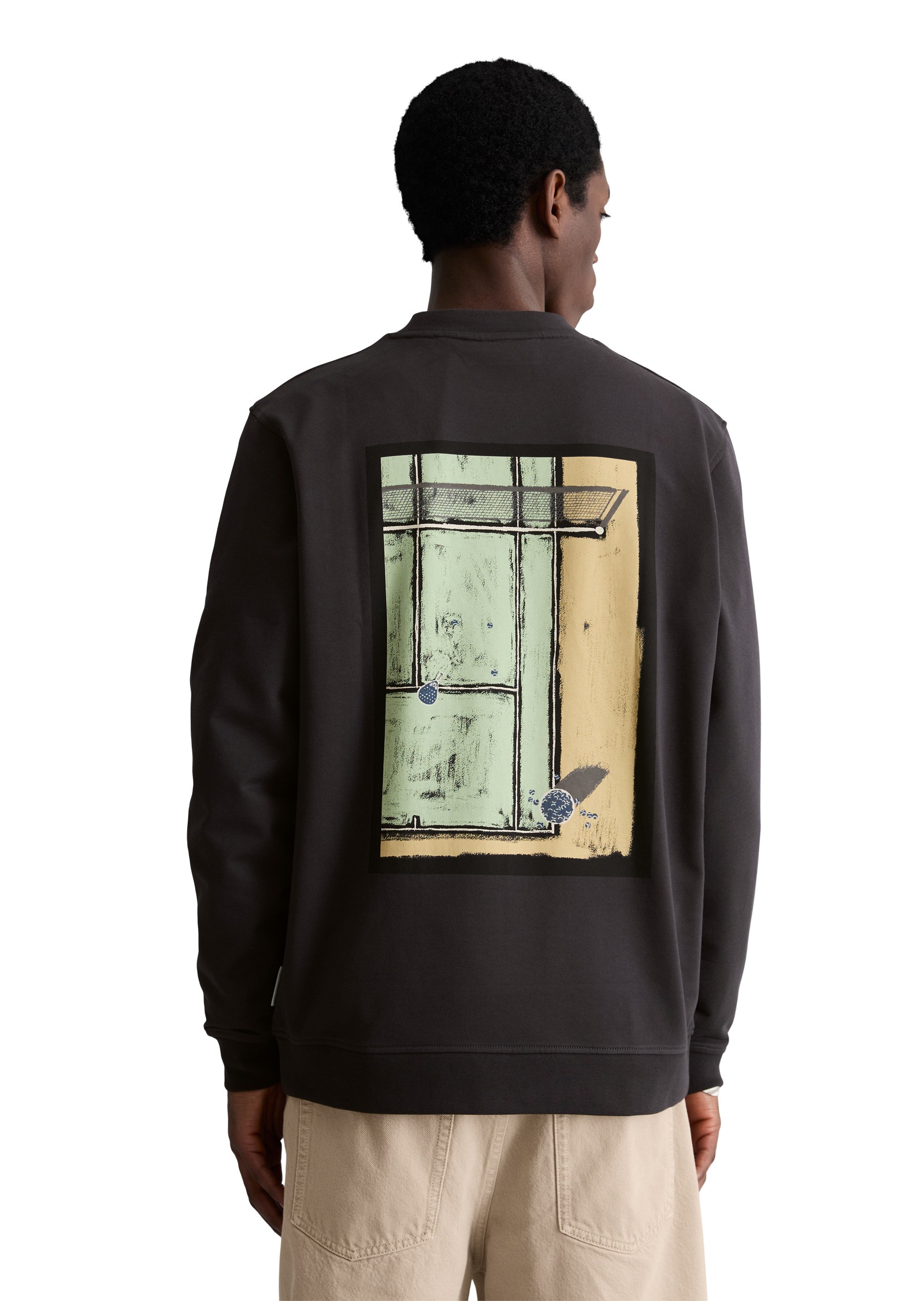 Thumbnail - Marc OPolo DENIM Sweatshirt "mit lässigem Rückenprint"