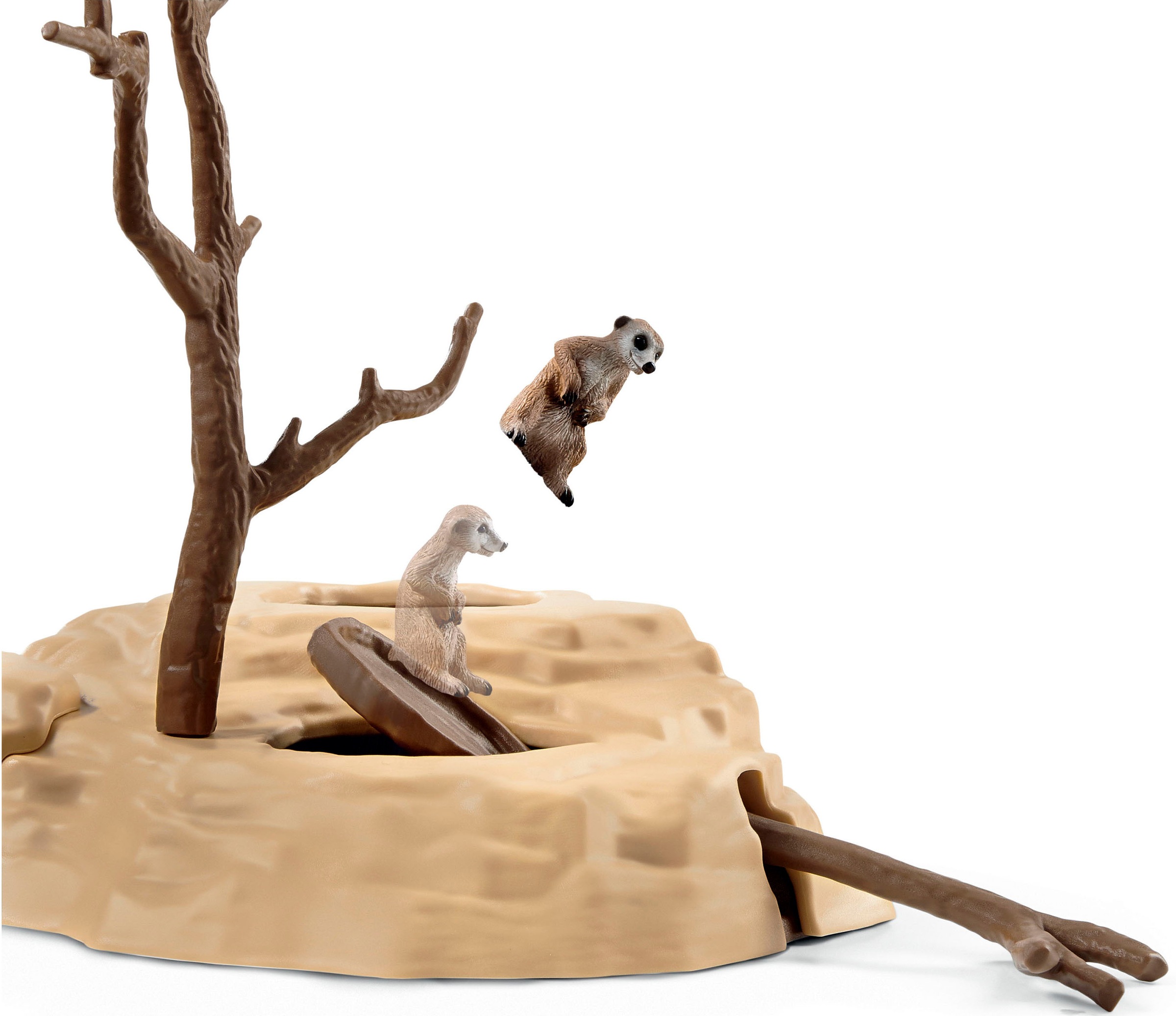 Schleich® Spielfigur »WILD LIFE, Erdmännchen-Hügel (42530)«, Made in Europe